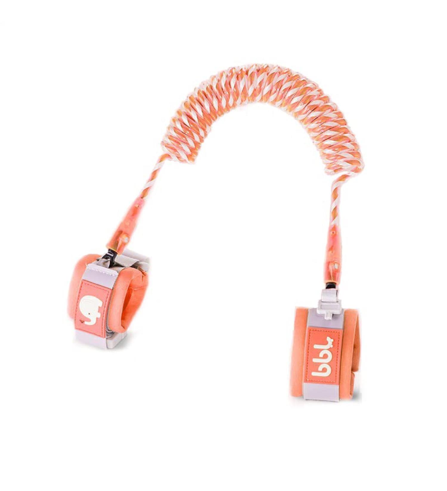 Eidyer Anti Lost Safety Wrist Link Belt for Kids - Adjustable 1.5M Orange Toddler Harness Leash with Security Lock - Buy Online on GoSupps.com