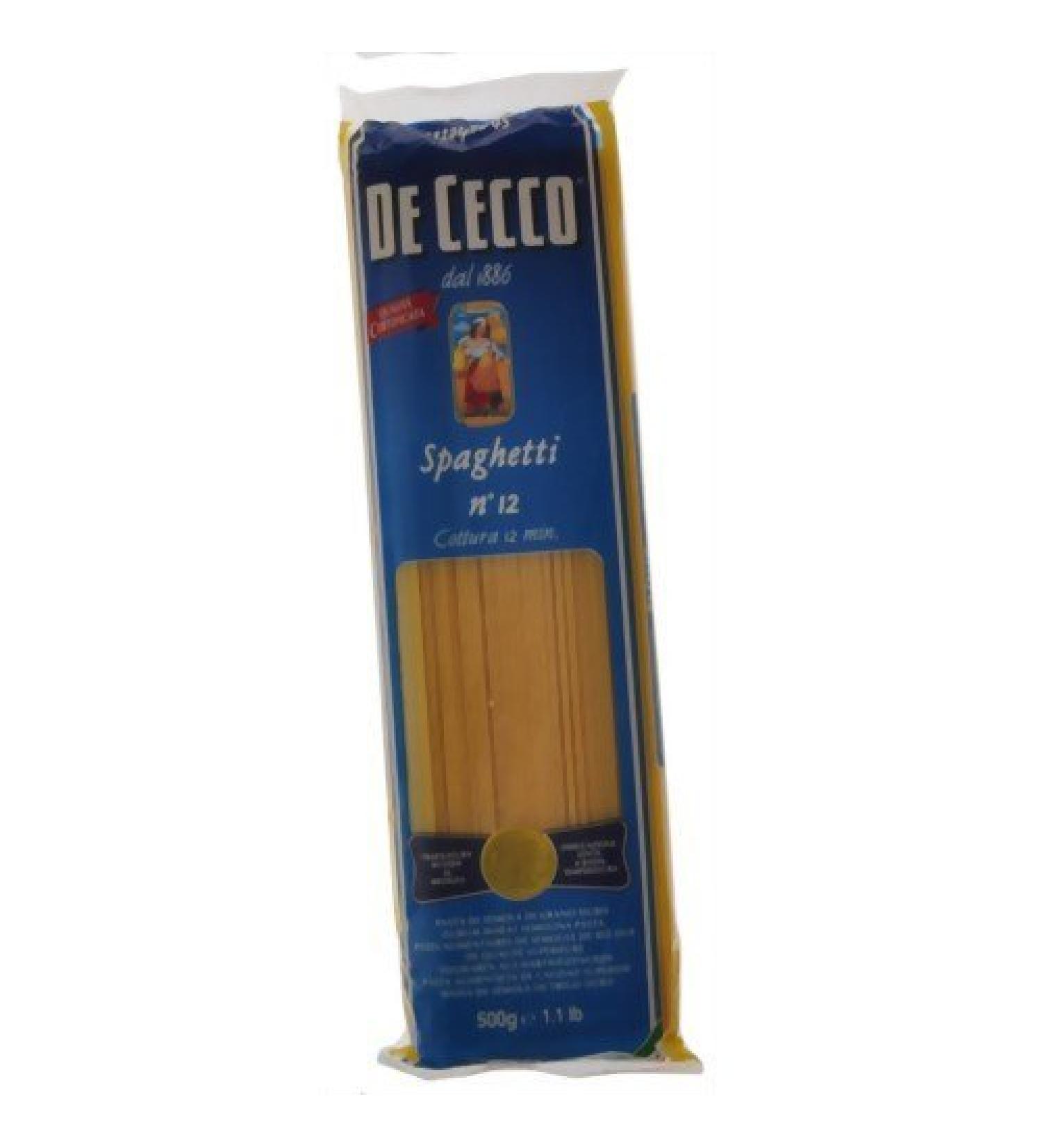 De Cecco DE CECCO Spaghetti No. 12 Long Pasta 500g