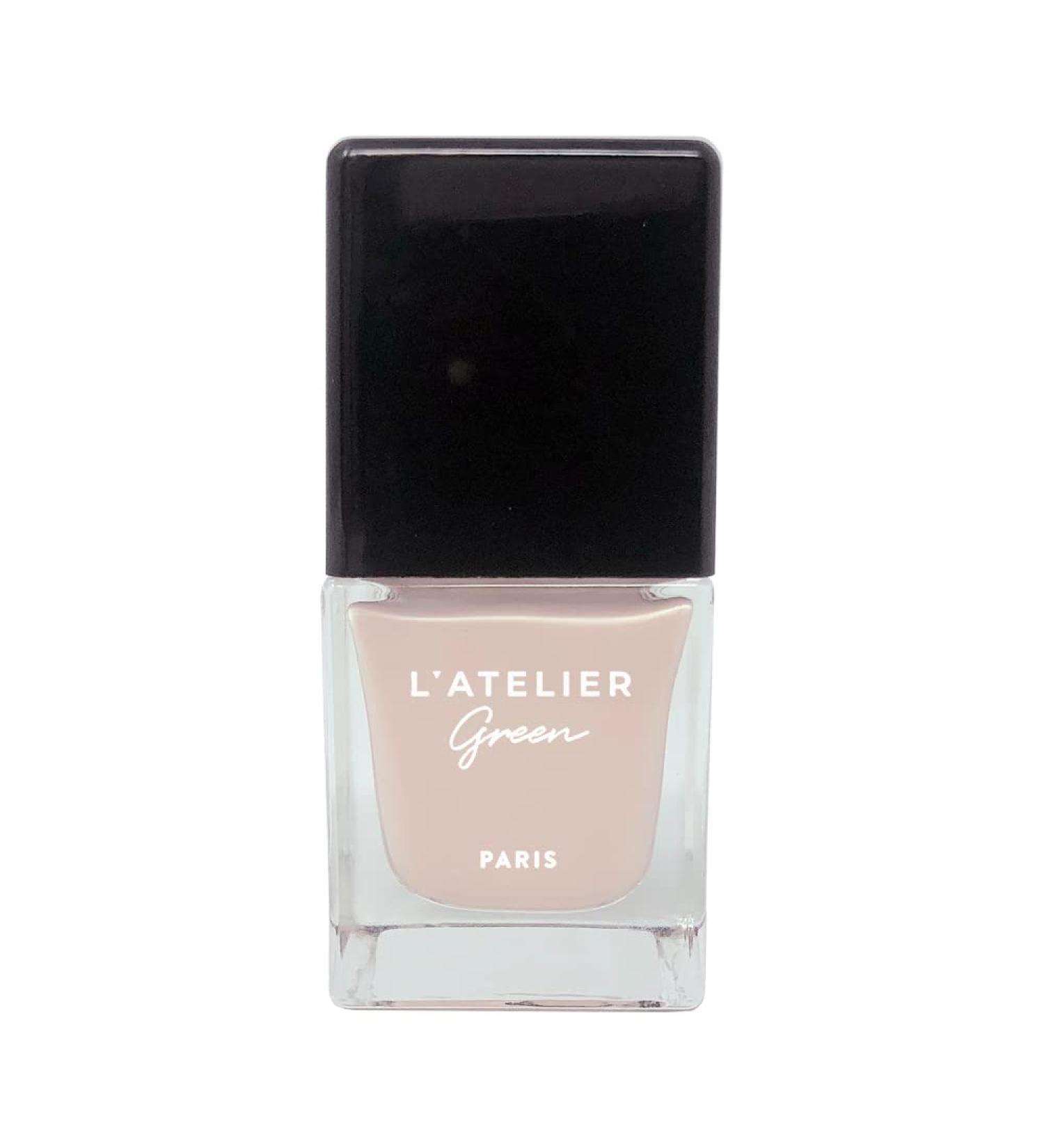 L Atelier Green Paris - Breathable 85% Plant-Based Halal & Vegan Nail Polish. Infused with Organic Oils Made in France - 10.5ml (True Innocence) - Buy Online on GoSupps.com