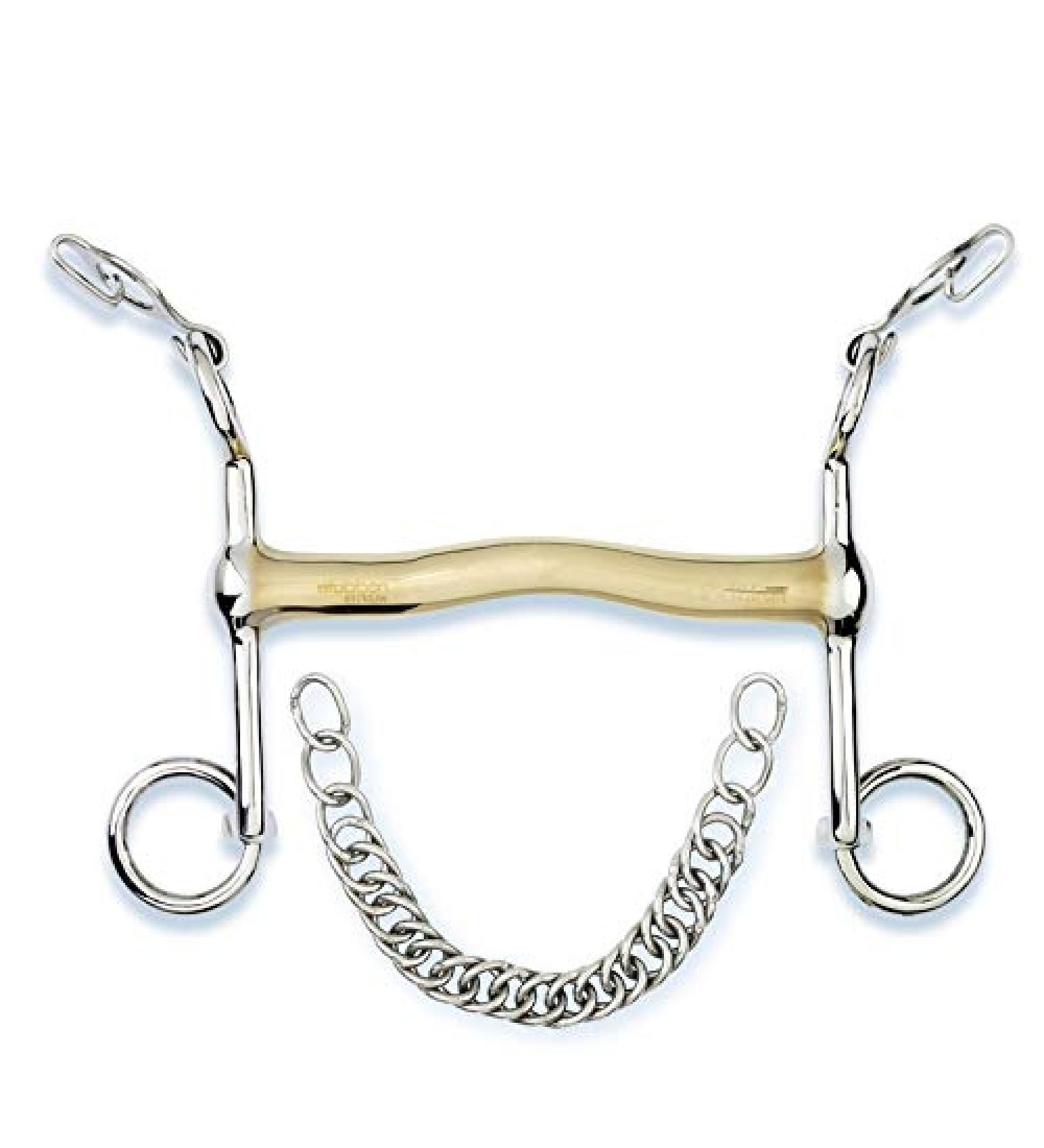 St bben 2291 Dressage curb bit 11.5 cm - 14 mm - Sweet Copper