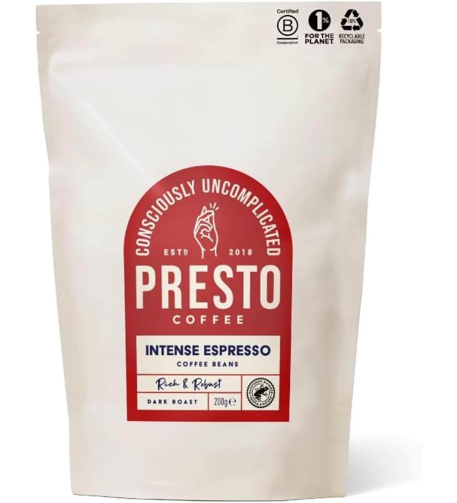200g Ground Coffee Variation (Intense Espresso) Intense Espresso 200.00 g (Pack of 1) - Buy Online on GoSupps.com