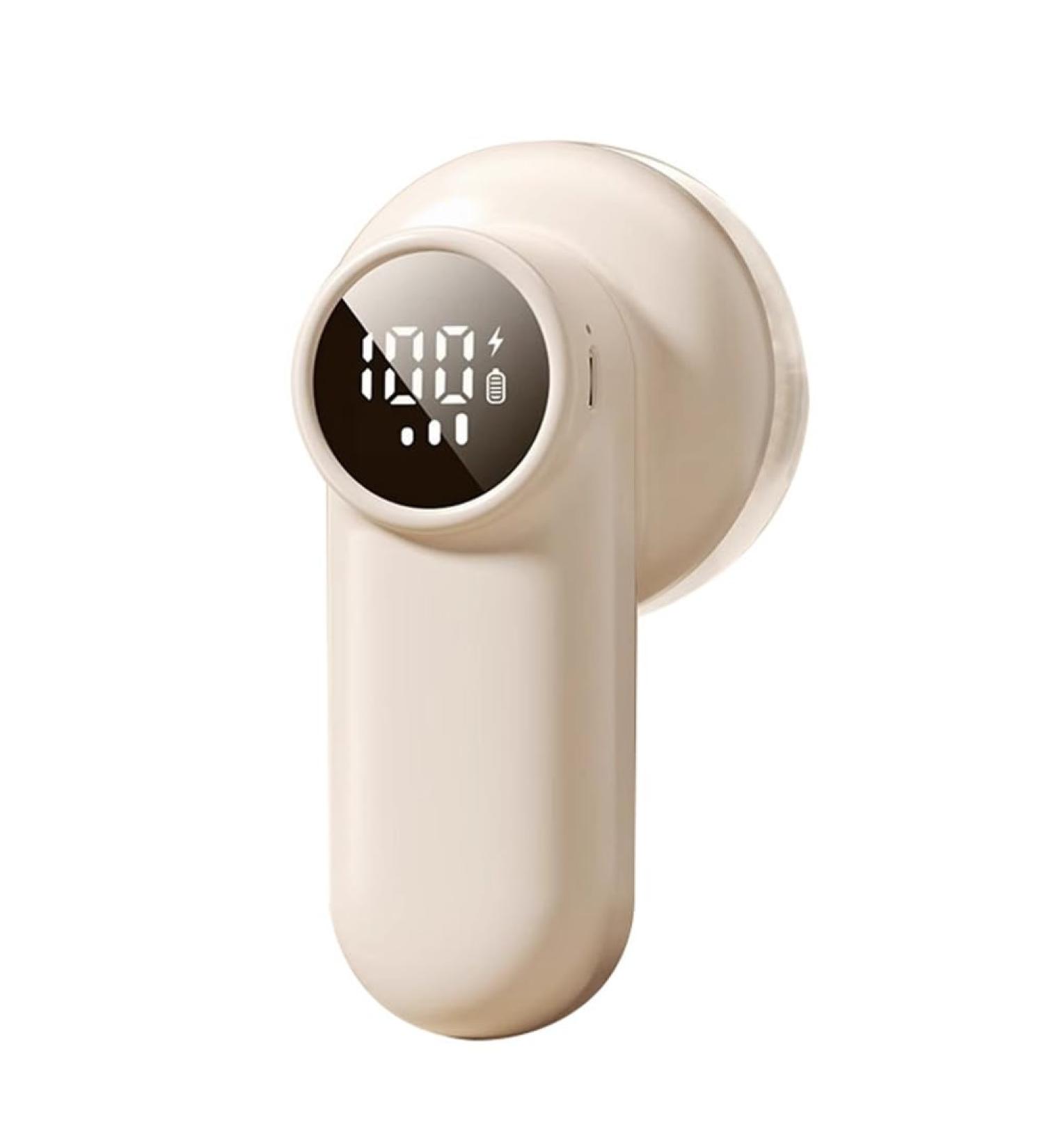 Professional Rechargeable Fabric Shaver with Digital Display Enhanced 6-Leaf Blades for Lint Removal Clothes Furniture-A Durable - Buy Online on GoSupps.com