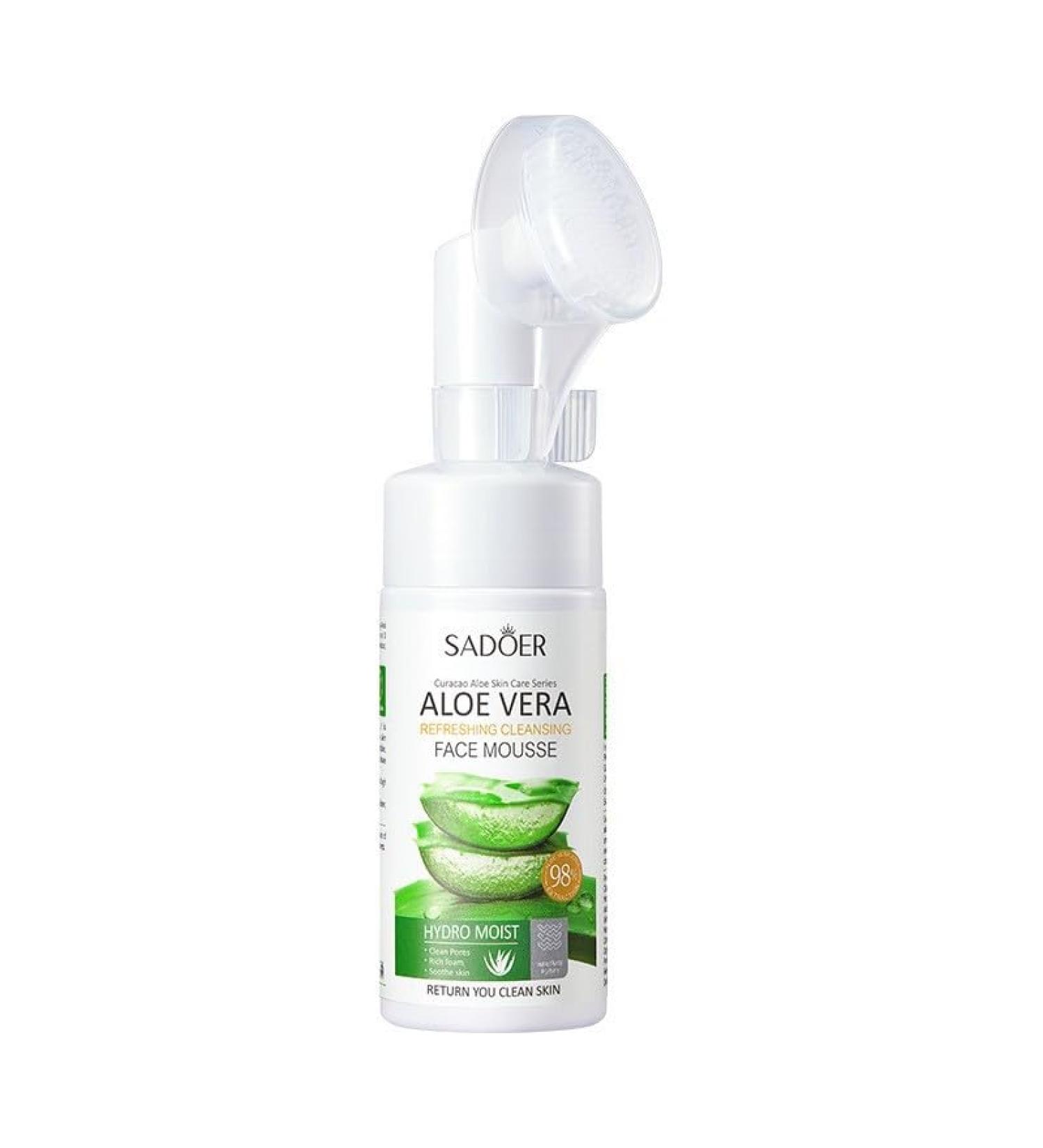 Aloe Facial Cleanser Gentle Face Cleanser Skin Care Facial Cleanser With Hyaluronic Acid