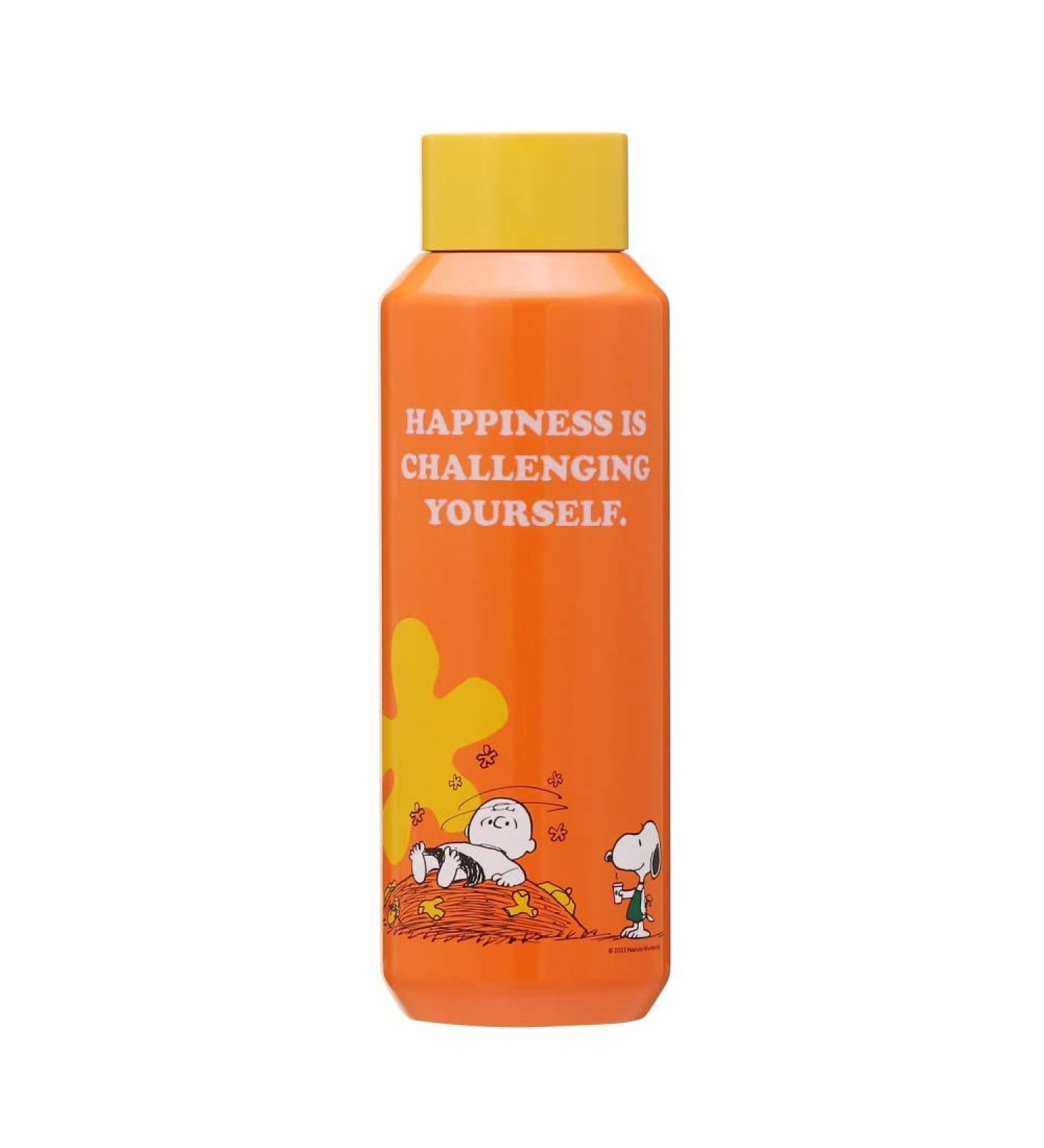 STARBUCKS PEANUTS Japan Limited Stainless Bottle Orange PEANUTS Charlie Brown 473ml - Buy Online on GoSupps.com