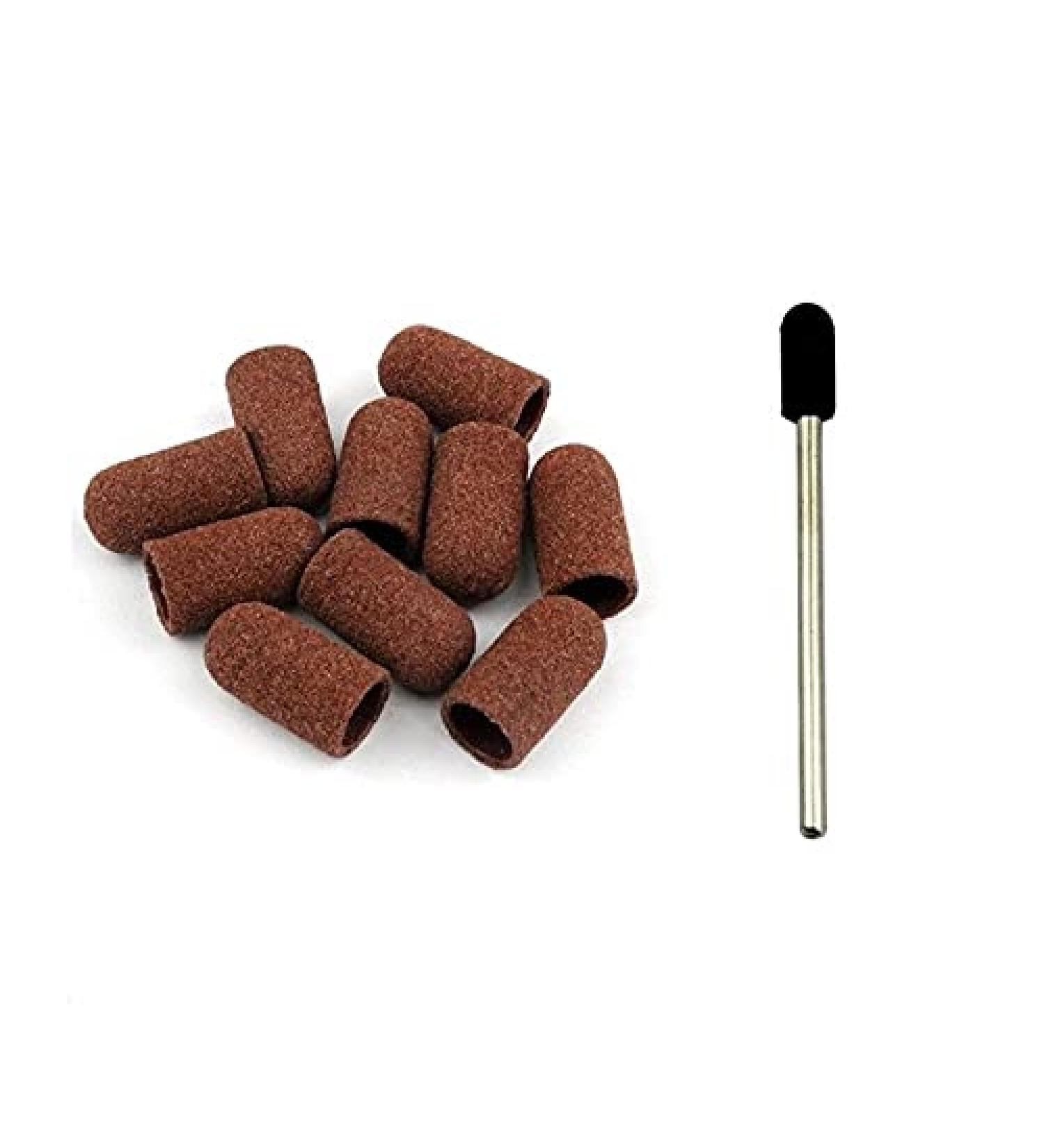 Ultimate Nail Drill Set: 150 Grinding Tapes & Sleeves for Perfect Nail Care | International Shipping Available - Buy Online on GoSupps.com