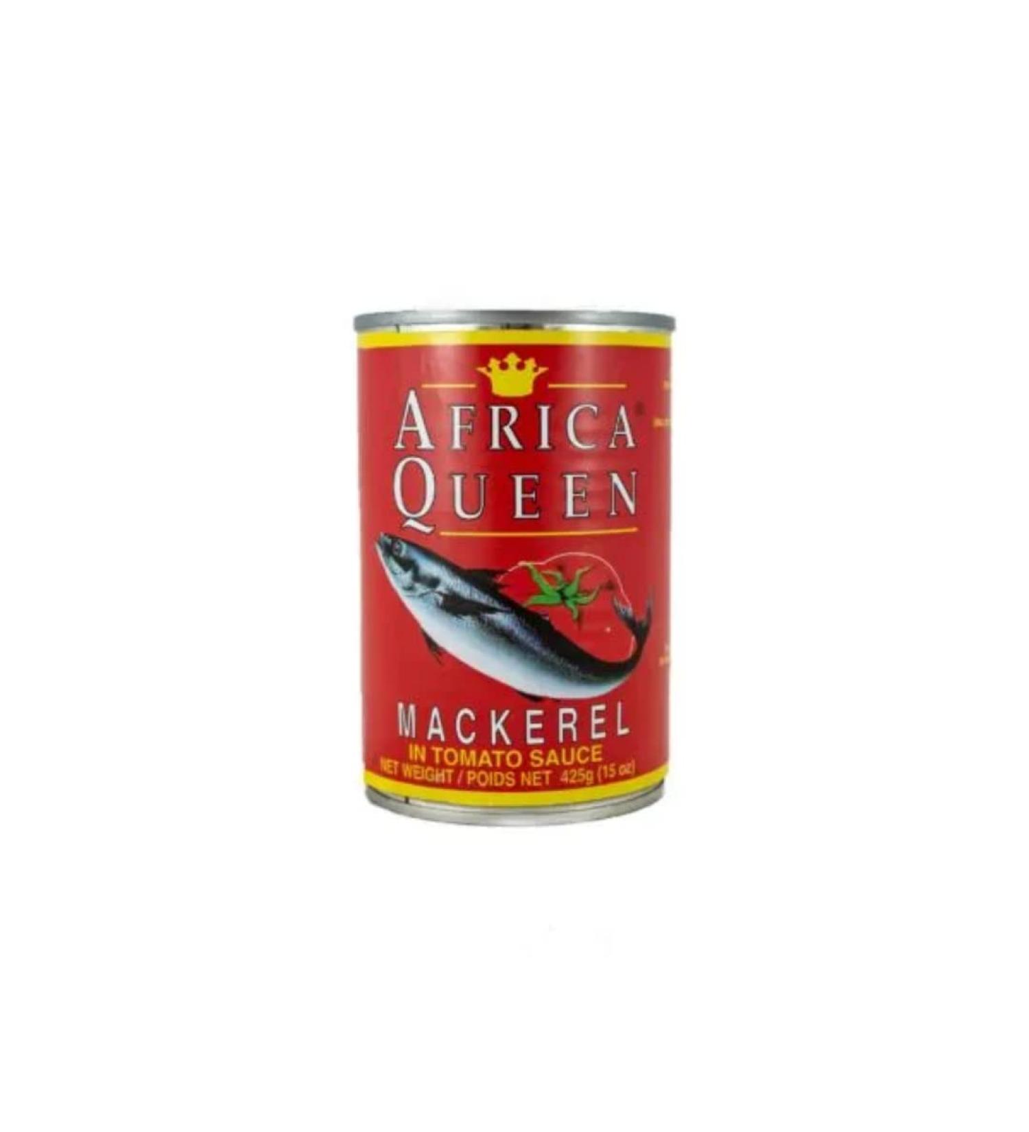 Africa Queen Mackerel in Tomato Sauce 24 x 425g