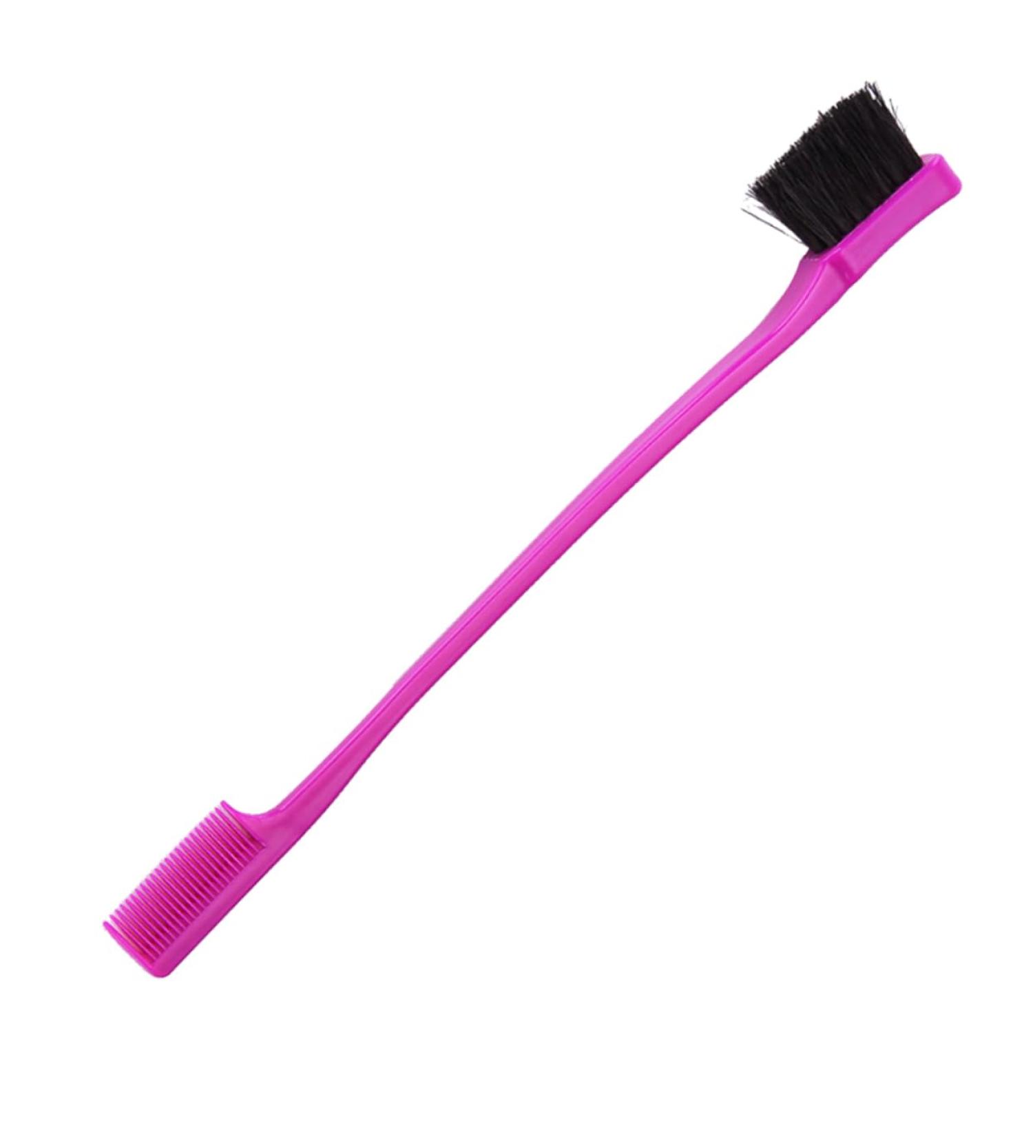 FRCOLOR 3pcs Brow Brush Set - Purple Eyebrow Grooming Tool & Comb for Perfect Brows - International Shipping Available - Buy Online on GoSupps.com