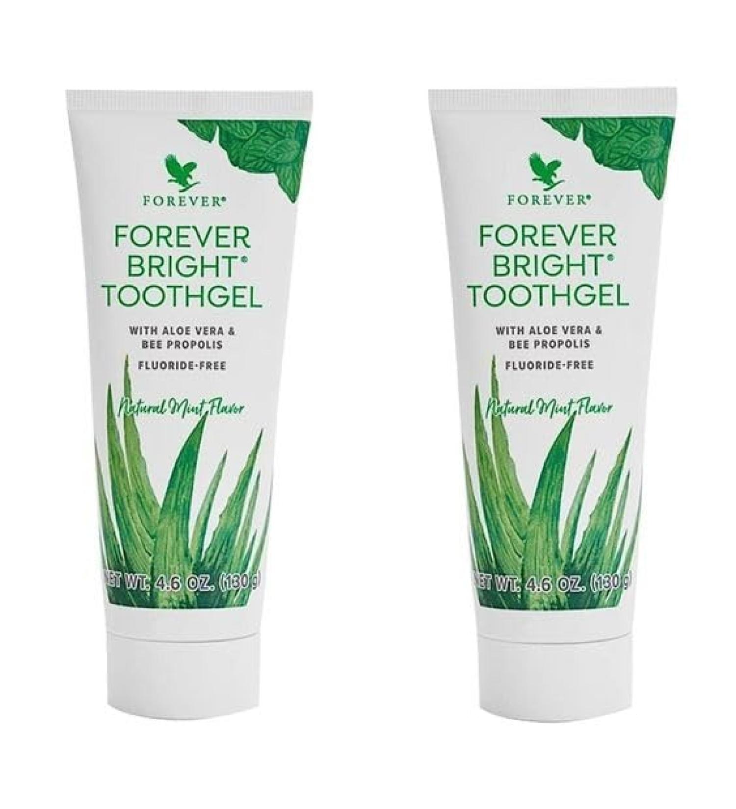 Buy Forever Bright Aloe Vera Toothgel - 3 x 100ml | Ideal for Bright Smiles | International Shipping - Buy Online on GoSupps.com