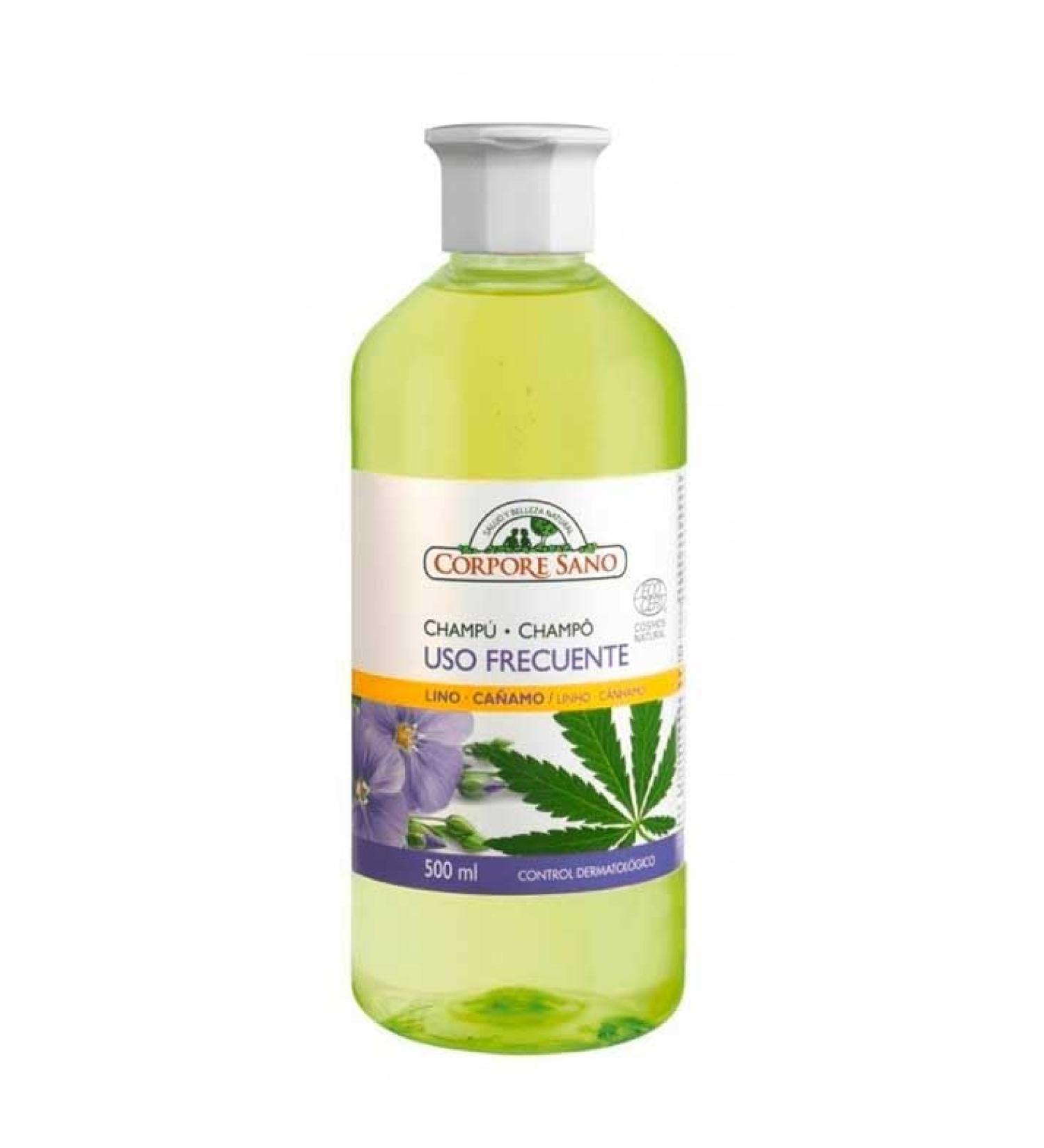 Corpore Sano Corpore Sano Champu Frequently Use Ecocert Linen and Canvas 500 ml