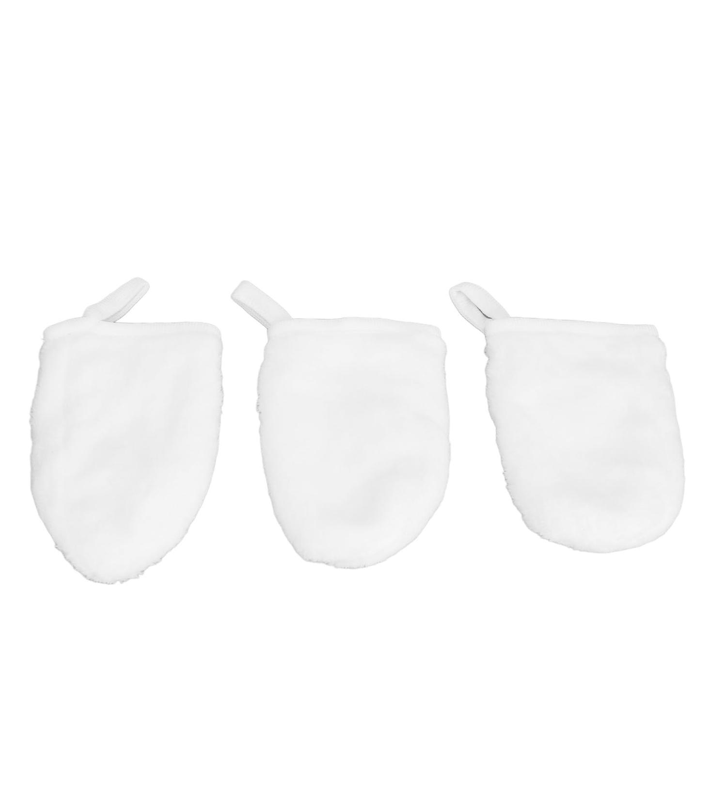 Flannel Makeup Remover Gloves | Exfoliating Towelette for Effortless Lipstick & Makeup Removal - Buy Online on GoSupps.com