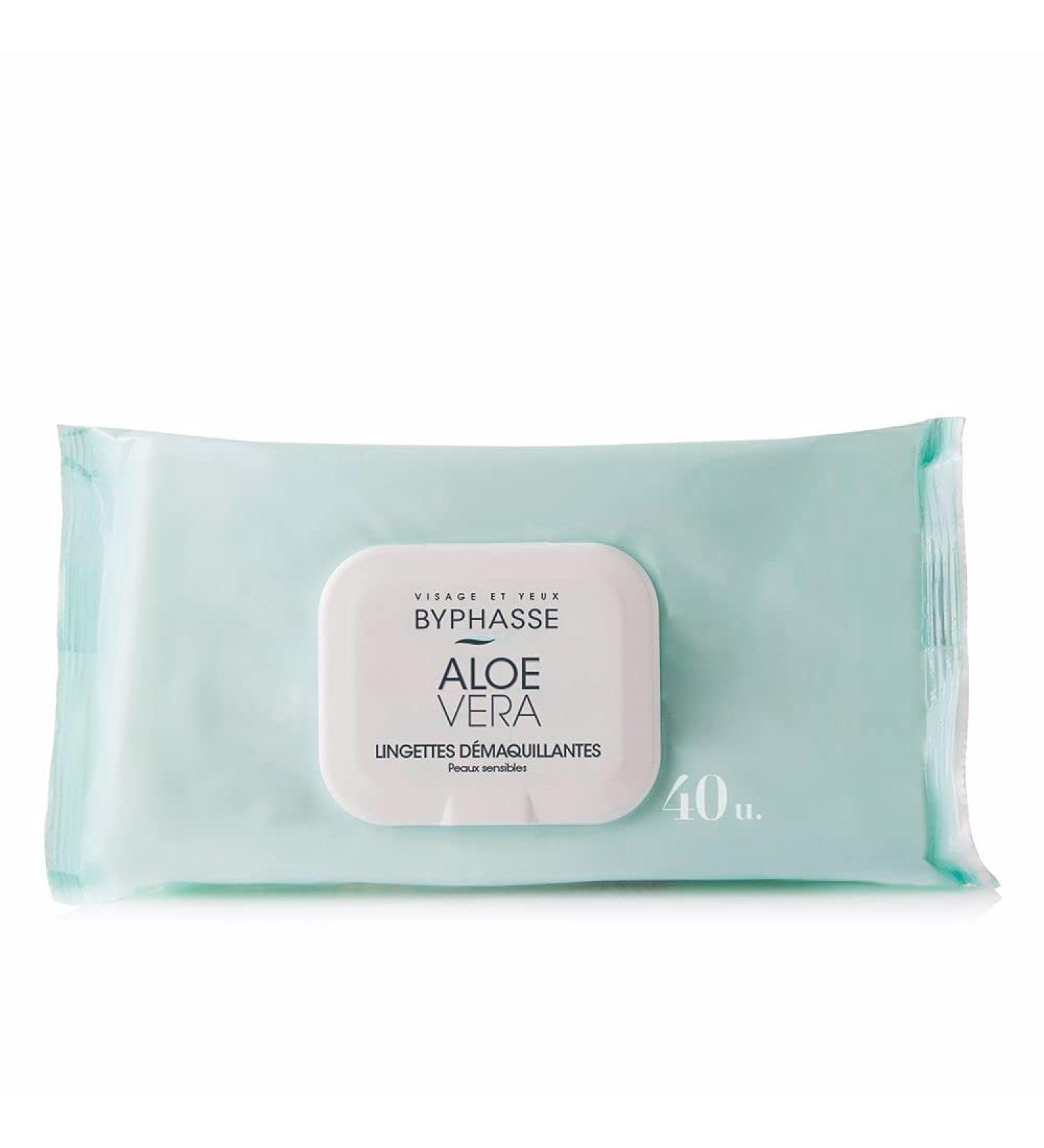 Make Up Remover Wipes Aloe Vera Sensitive Skin 40