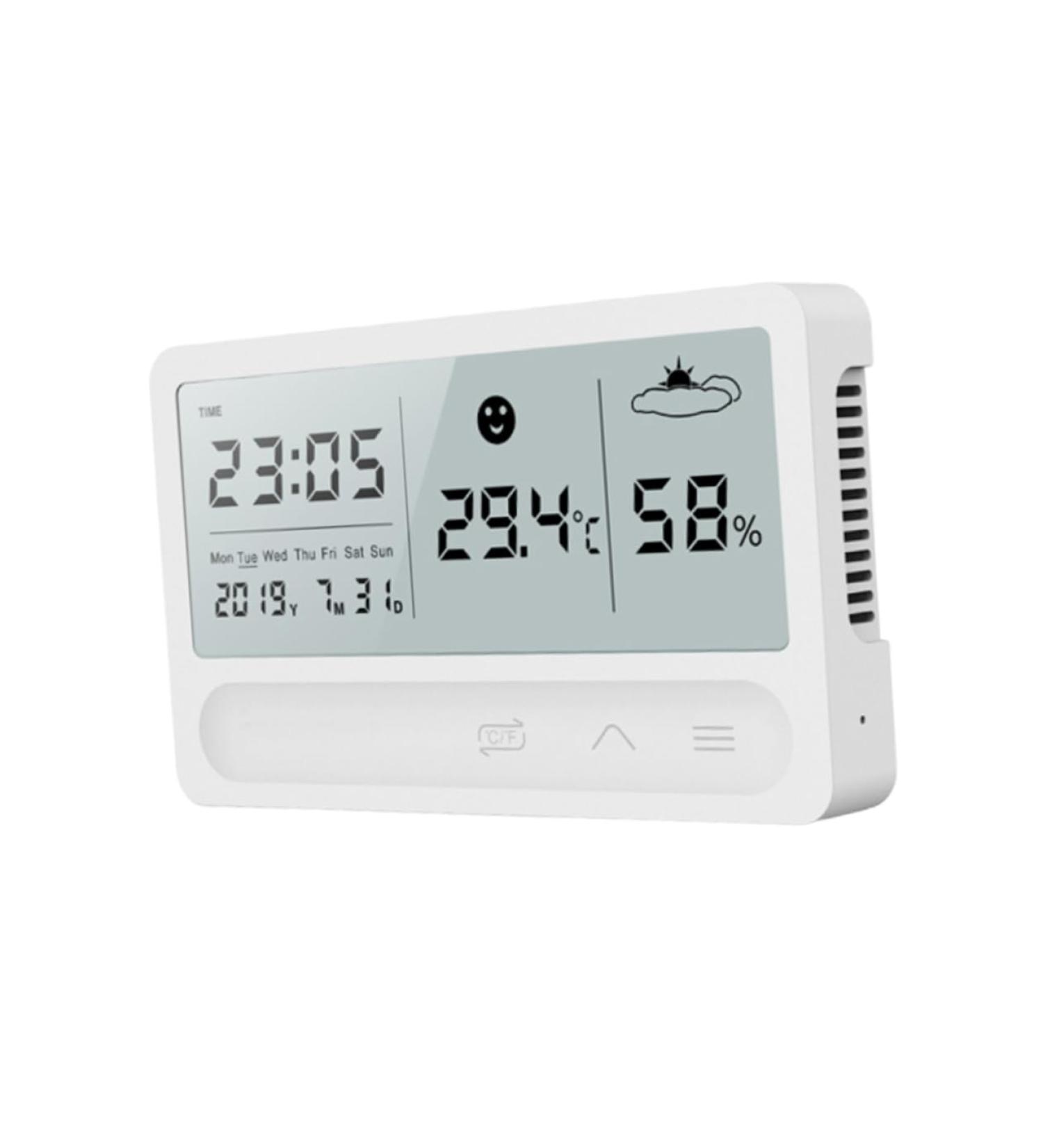 ULTECHNOVO Humidity Meter & Temperature Gauge | Accurate Indoor Hygrometer & Humidity Checker for Optimal Home Comfort - Buy Online on GoSupps.com
