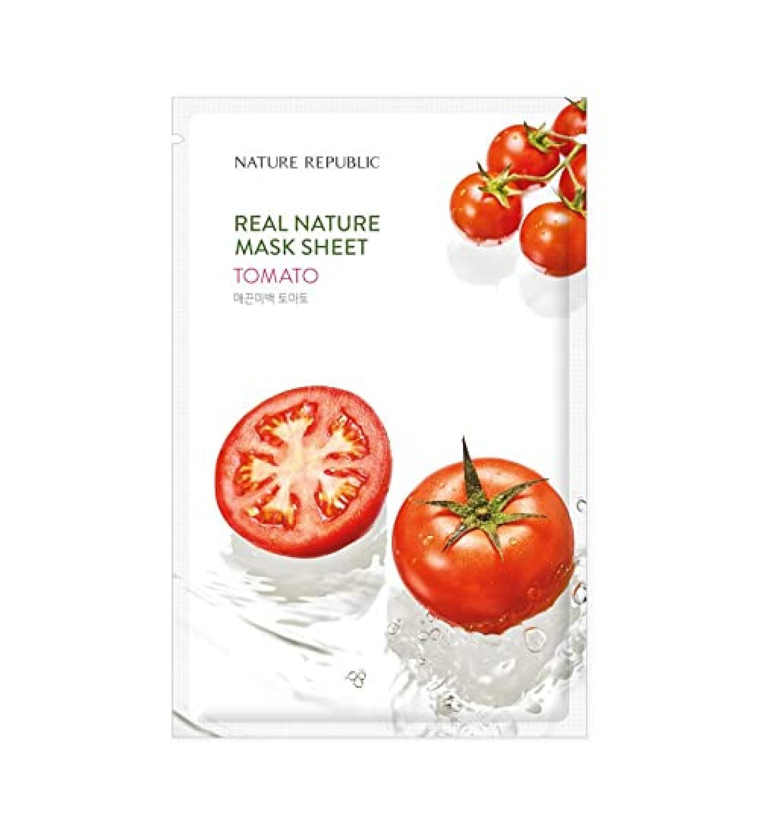 Nature Republic Real Nature Tomato Sheet Mask