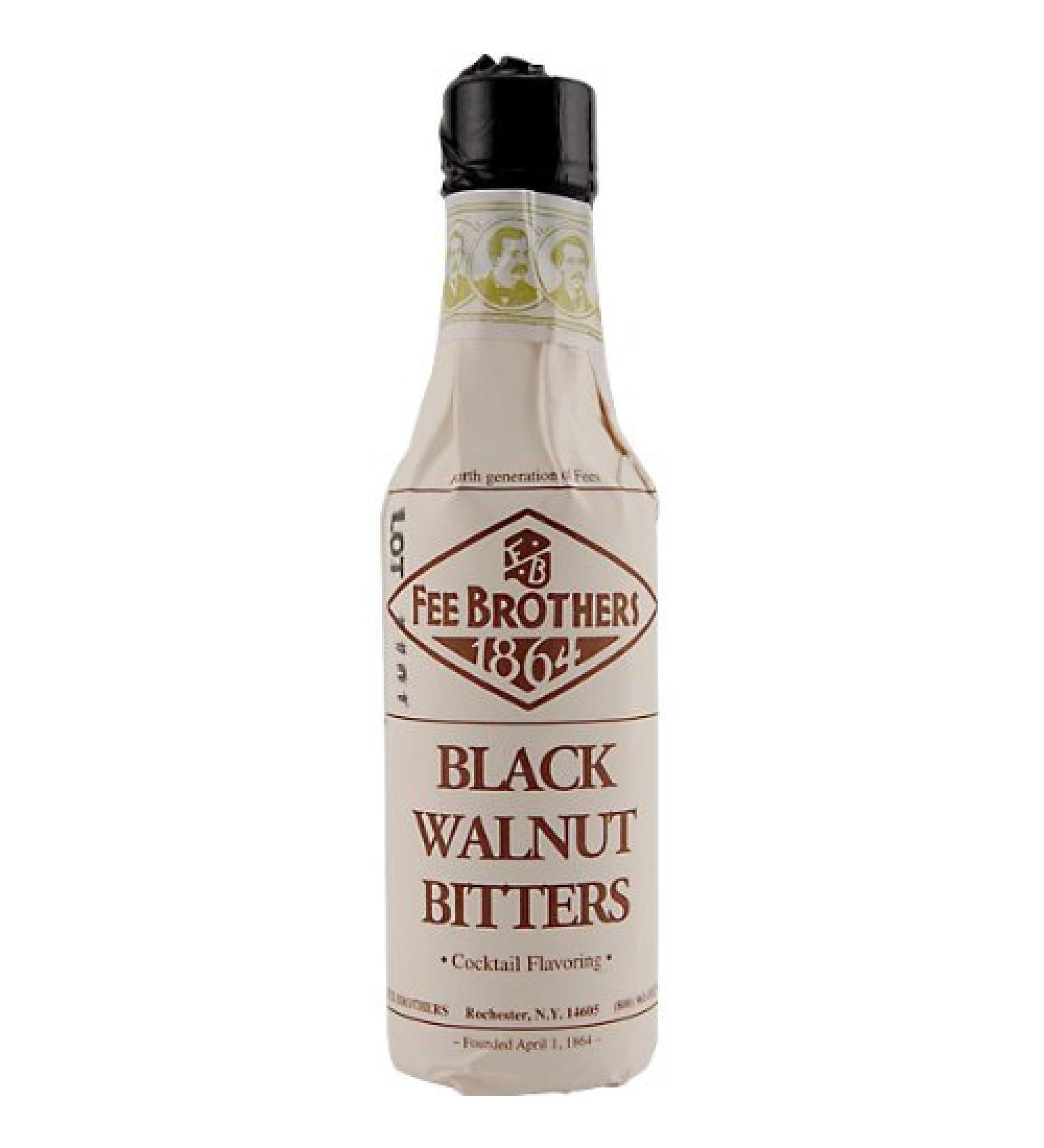 Fee Brothers Black Walnut Cocktail Bitters - 4 Ounce
