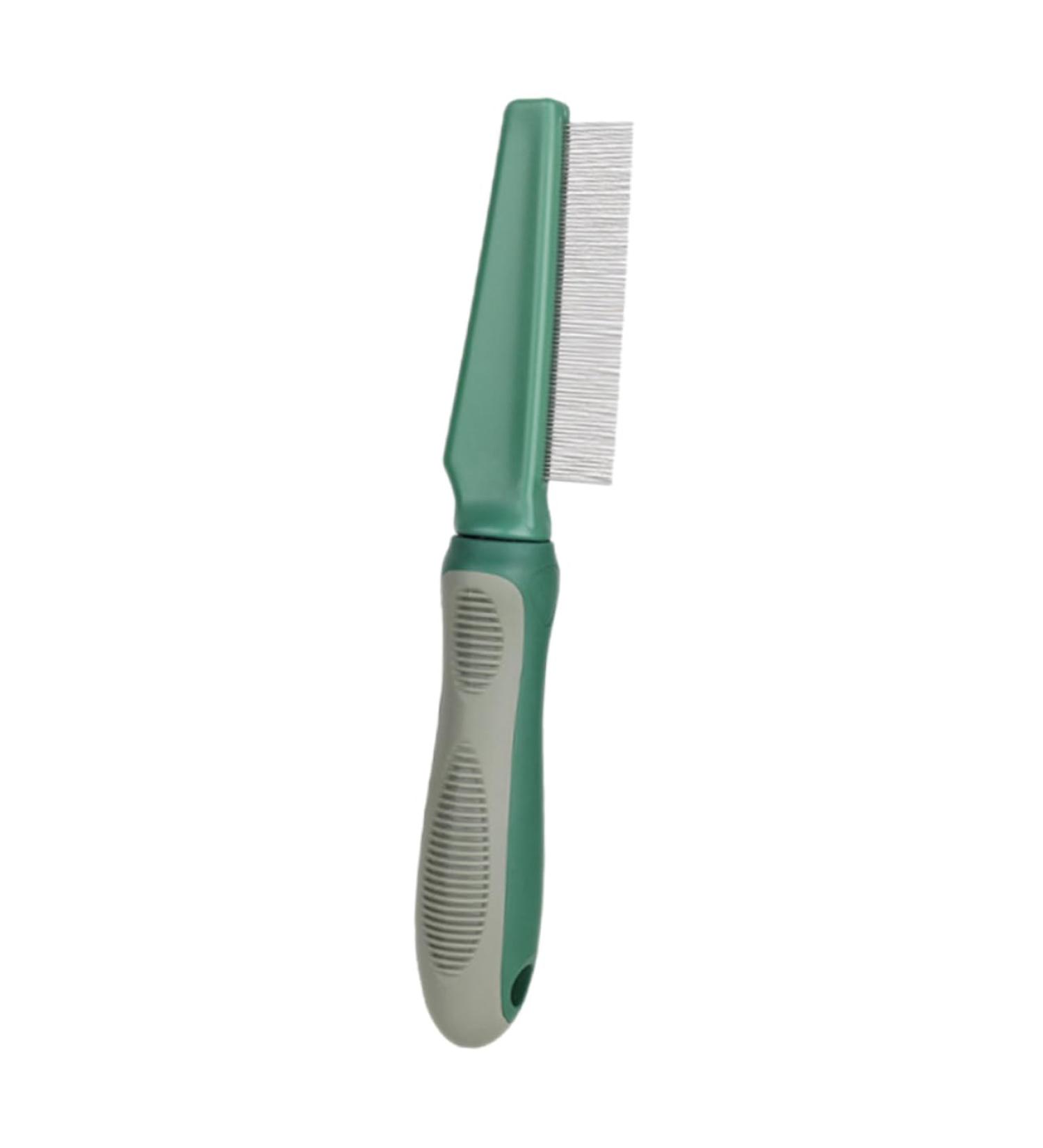 Peigne De Toilettage Pour Chien Chat Dents Fines Manche Ergonomique Peigne Compact Utilisation Quotidienne Soins Poils Animaux De Compagnie - Buy Online on GoSupps.com