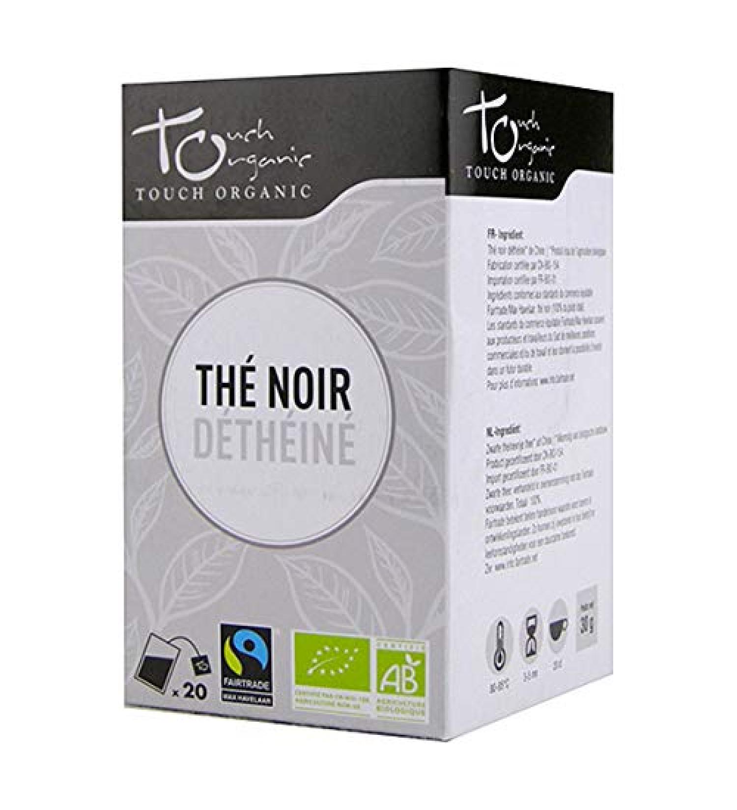  The Great Canadian Tea Touch Organic - Organic Detheinated Black Tea - 20 Sachets - Unit - Buy Online on GoSupps.com