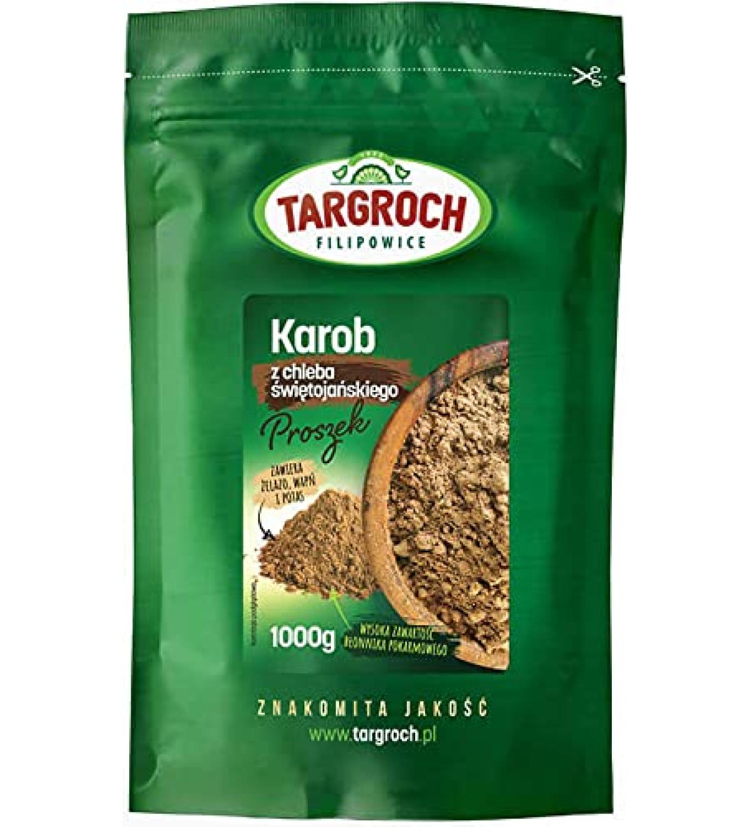 Carob powder 1000 g Targroch