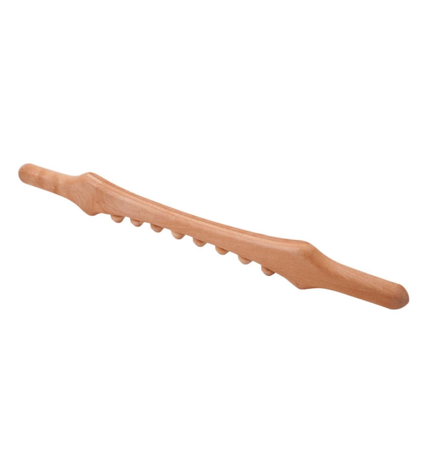 Shop OHPHCALL GUA SHA Wooden Body Massage Roller Reflex Zone & Abdominal Massage Tool Acupuncture Stick for Fitness - Buy Online on GoSupps.com