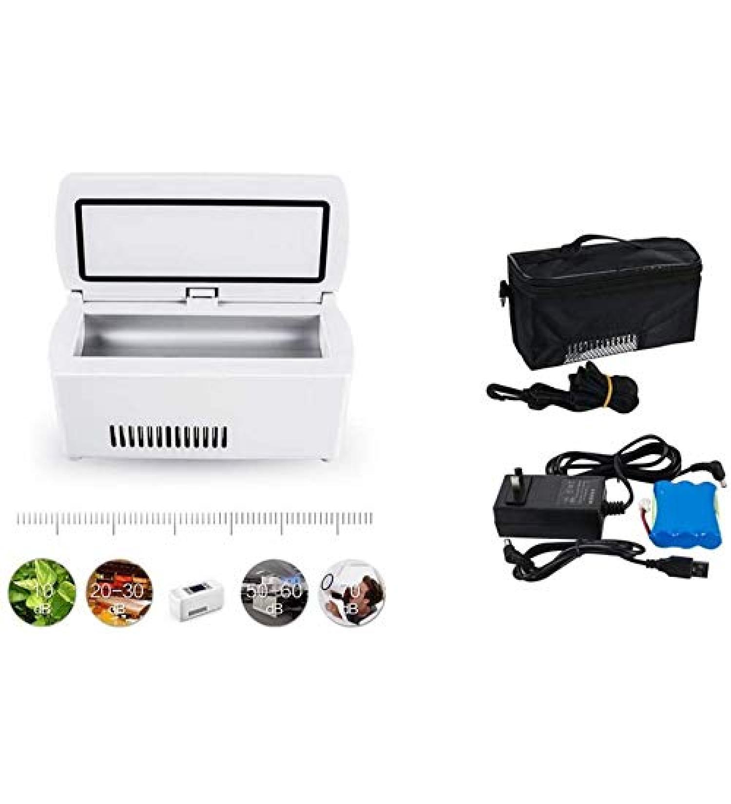 Intelligent Constant Temperature Rapid Cooling Insulin Refrigerator Portable 2-8 C Insulin Cooler Mini Fridge Travel Home 207X94X91mm - Buy Online on GoSupps.com
