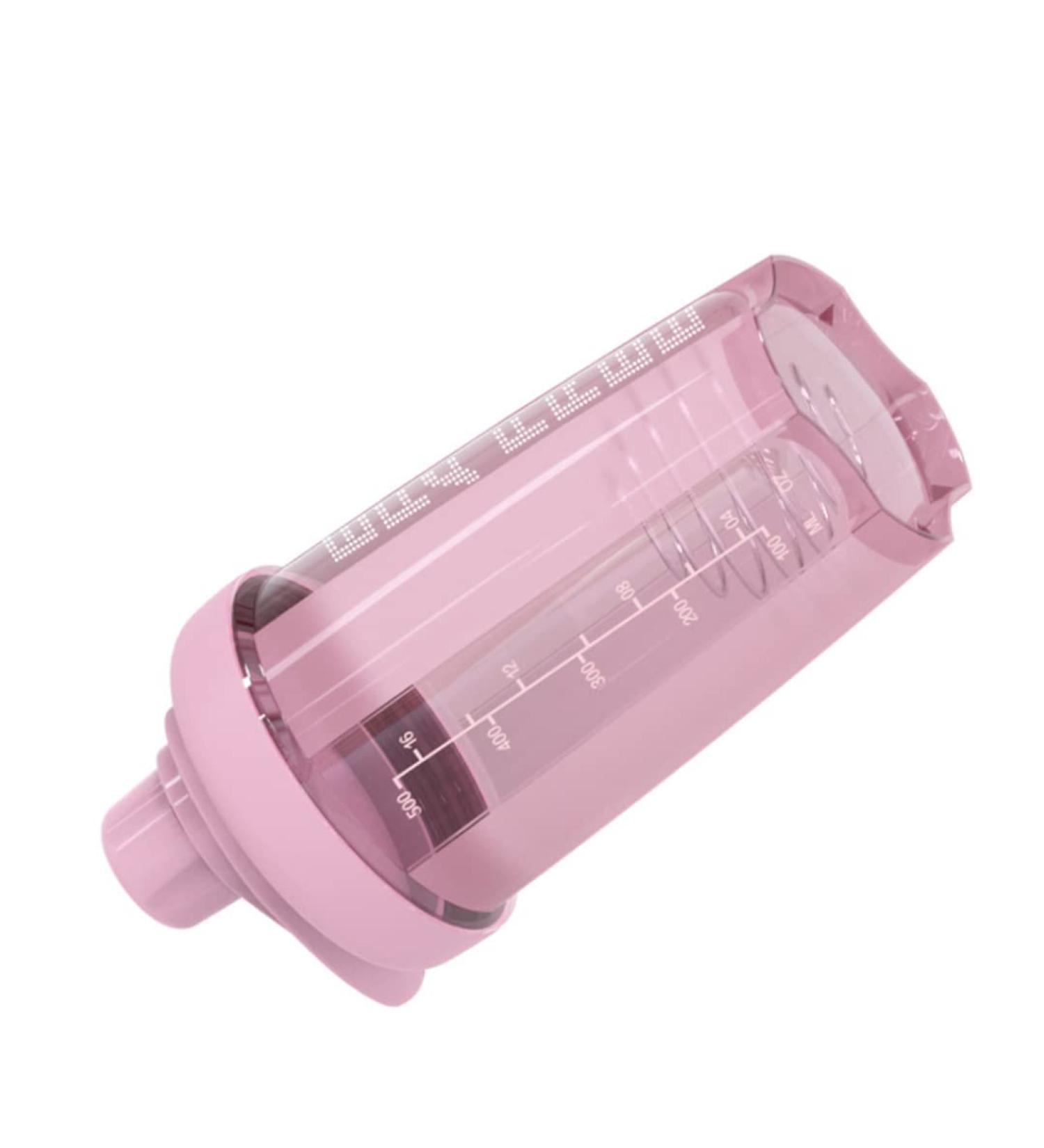 1PC Protein Shaker Bottle Classic Protein Mixer Shaker Bottle with Twist and Lock Portable Pre Workout Protein Drink Shaker Cup for Mixes Cocktails Smoothies and Shakes(Pink) - Buy Online on GoSupps.com