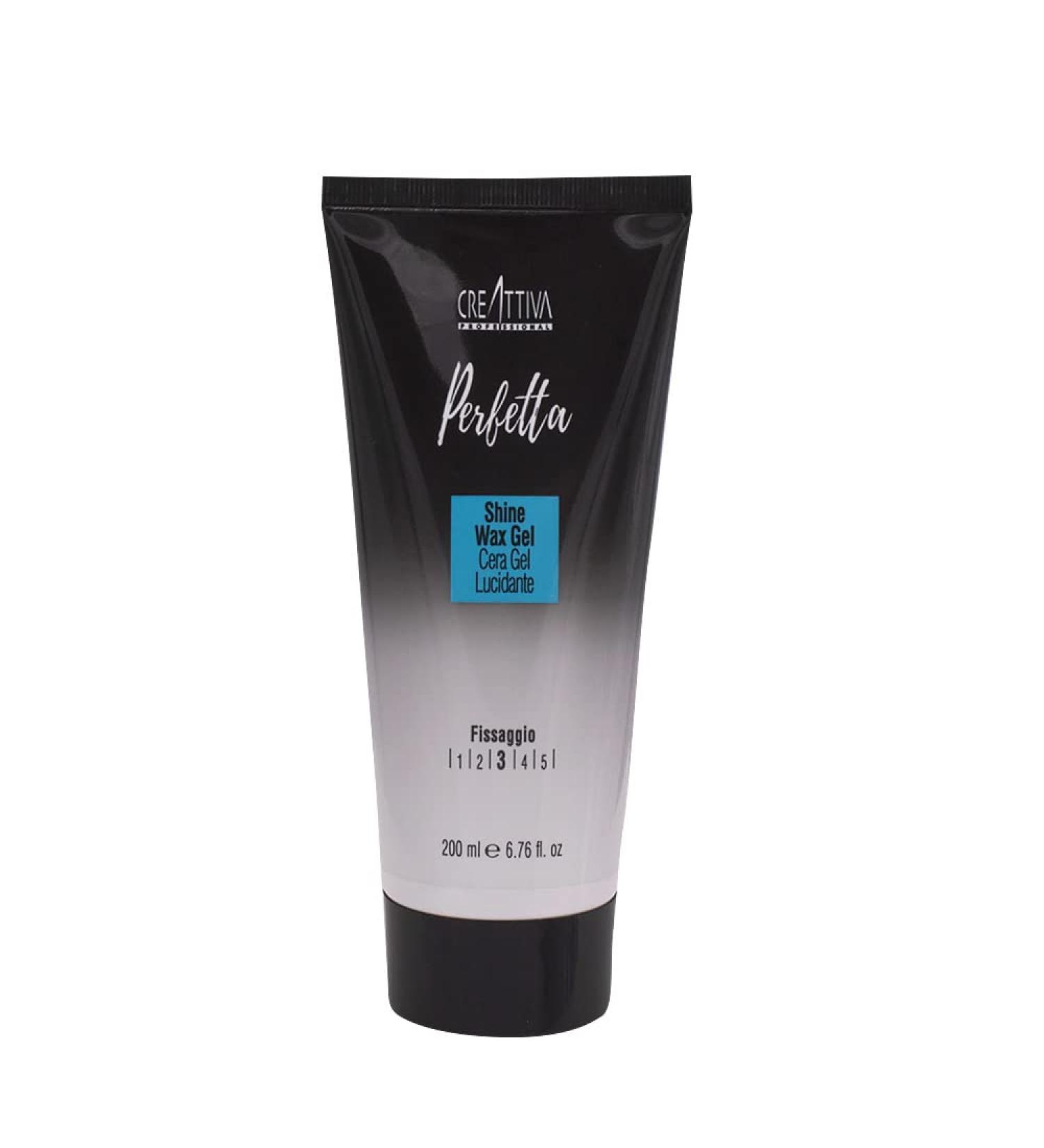 Creattiva Erilia Perfetta Shine Wax Gel 200ml - the gel creates a shiny effect
