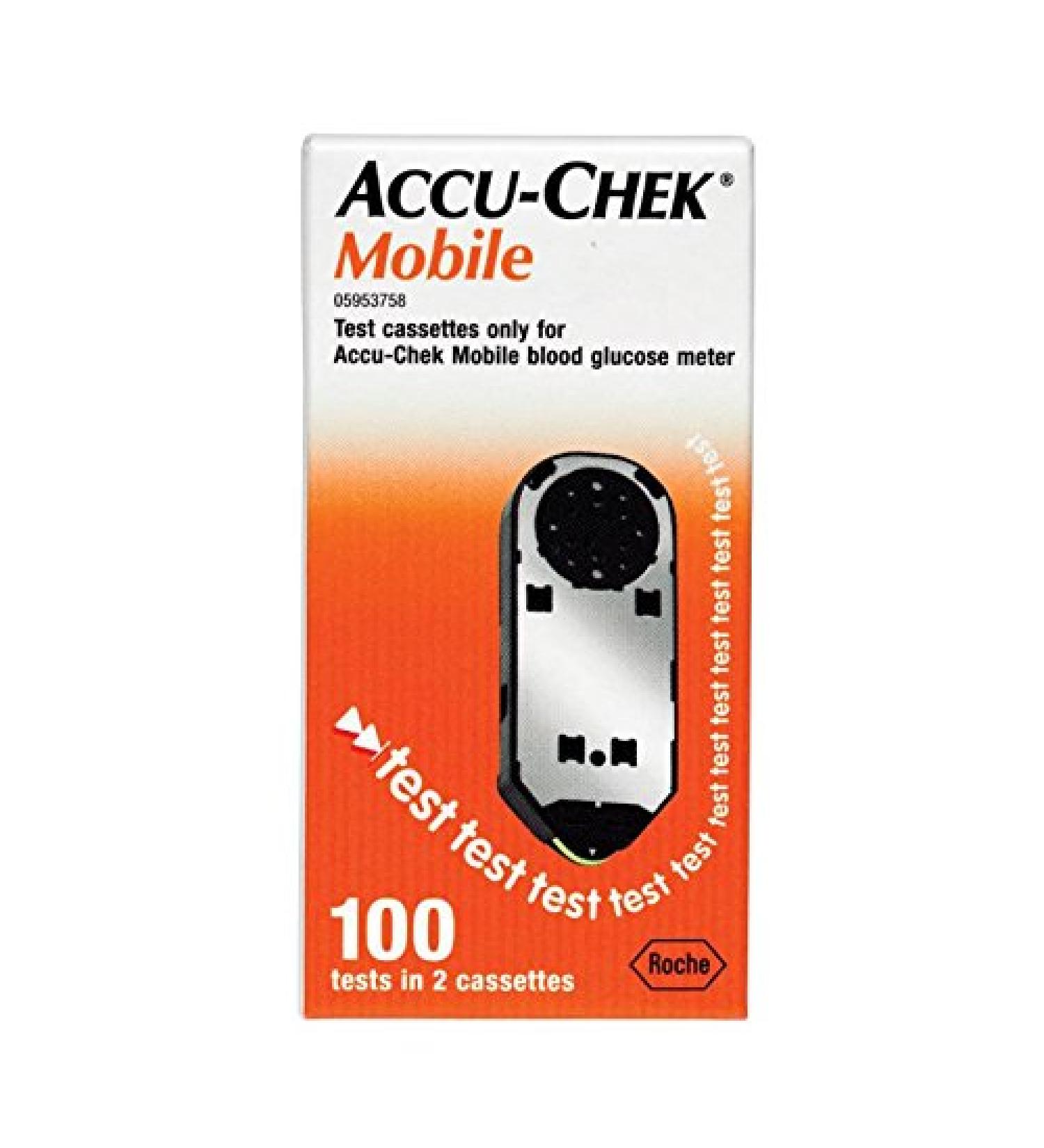 Accu Chek Mobile test cassette 100 pieces