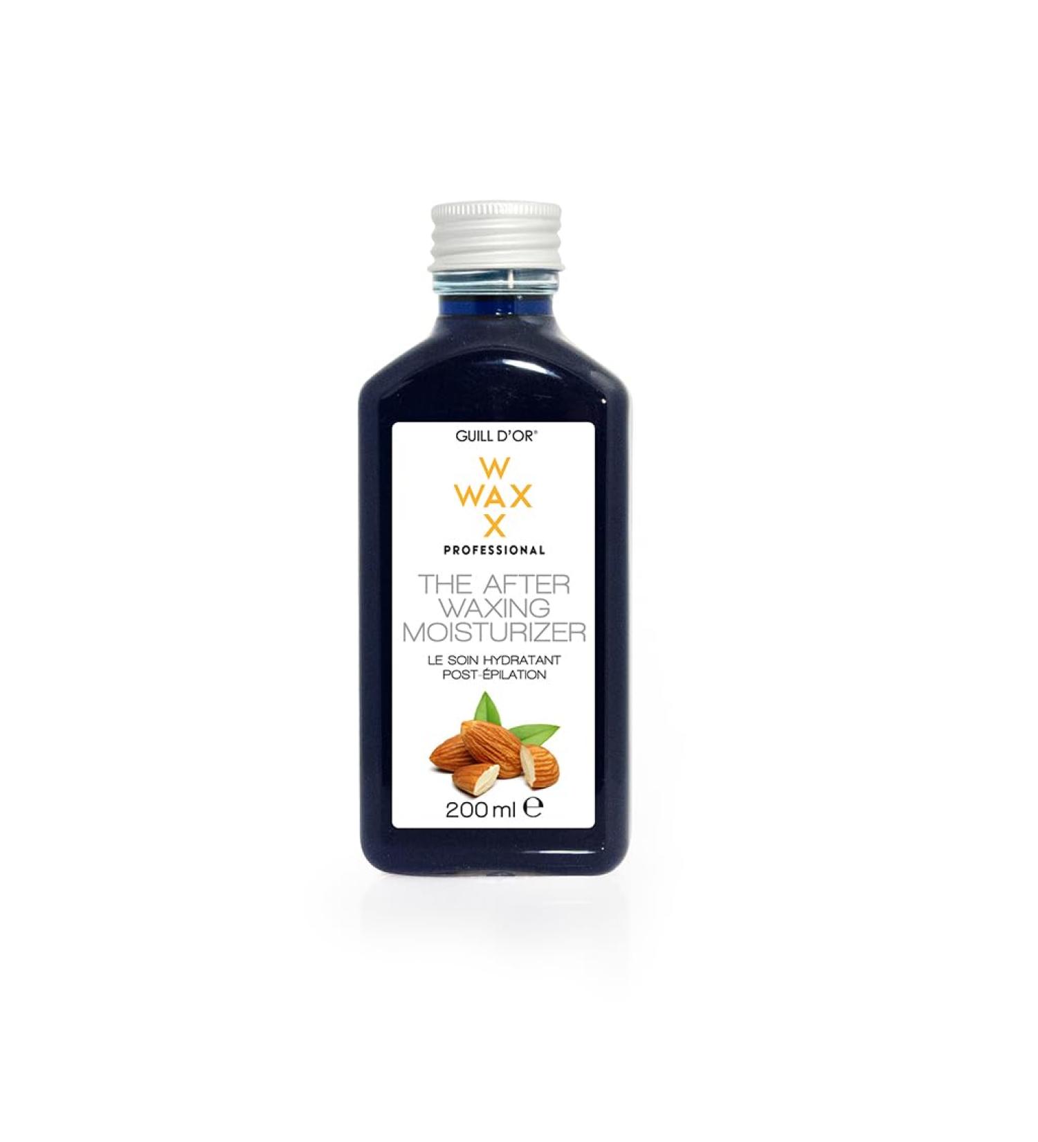 After Waxing Moisturizer 200ml | WaxWax de Guill DOr | Nourishing Sweet Almond Oil for Soft Skin - Buy Online on GoSupps.com