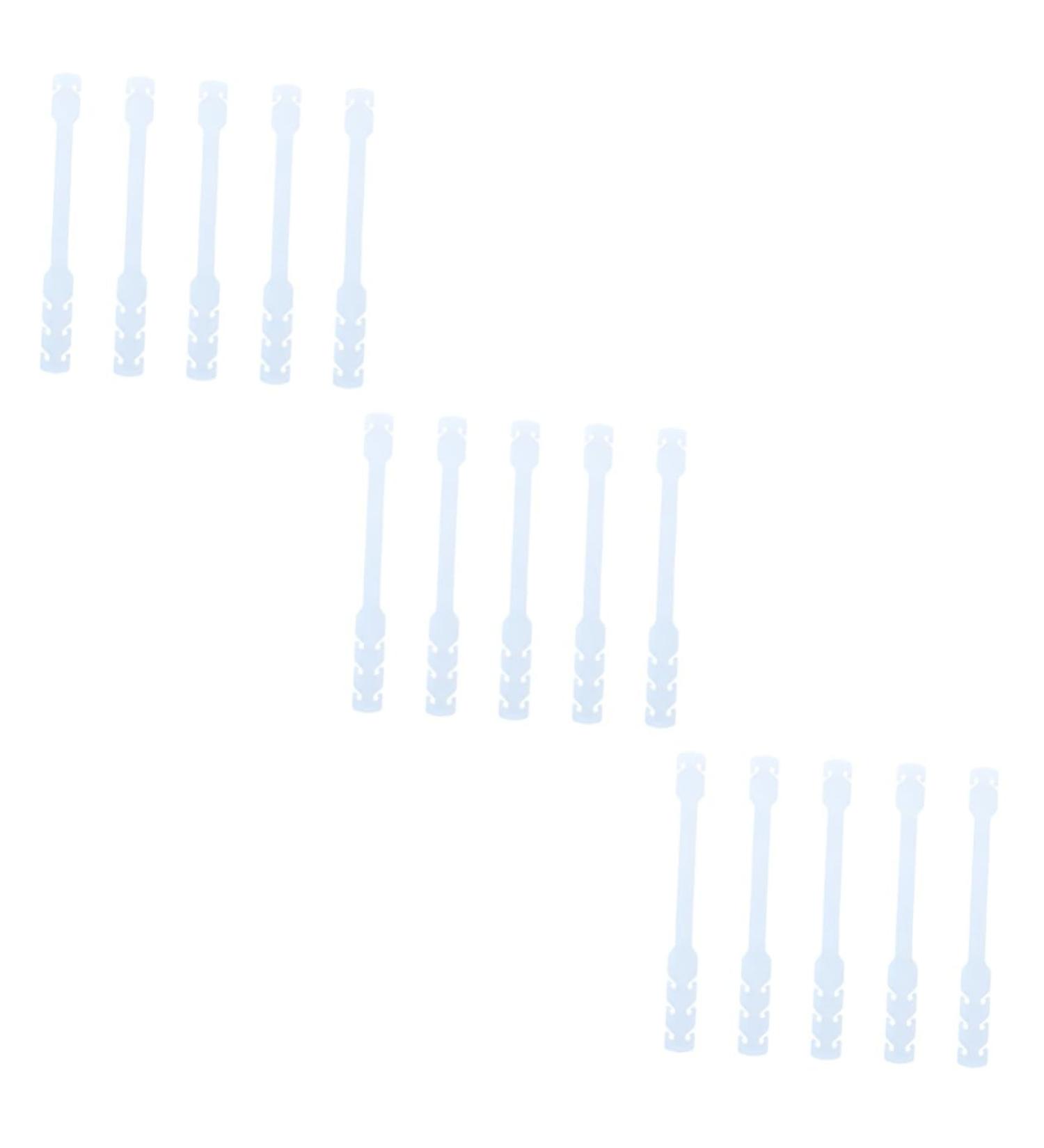 Magiclulu 15-Piece Rope Extension Buckle Set | Silicone Ear Cable & Mask Accessories for Comfortable Fit - International Shipping - Buy Online on GoSupps.com