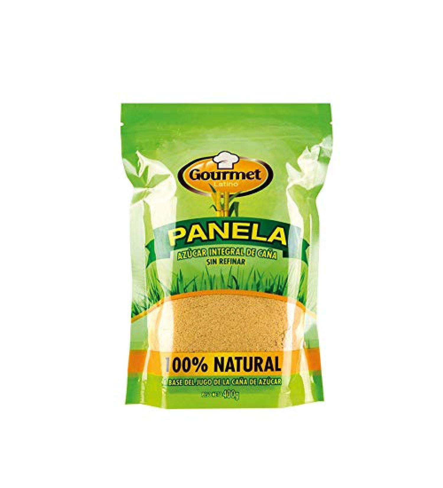 Panela Pulverizada / Cane sugar (powdered) from Colombia bag 400g