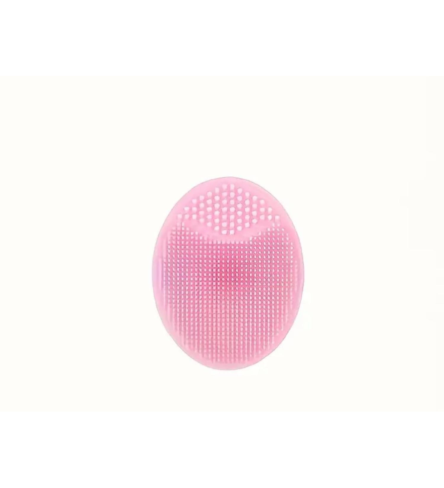 Premium Silicone Scrubber Set for Face Body & Hair - Gentle Cleansing in Pink Aqua & Blue | International Shipping Available - Buy Online on GoSupps.com