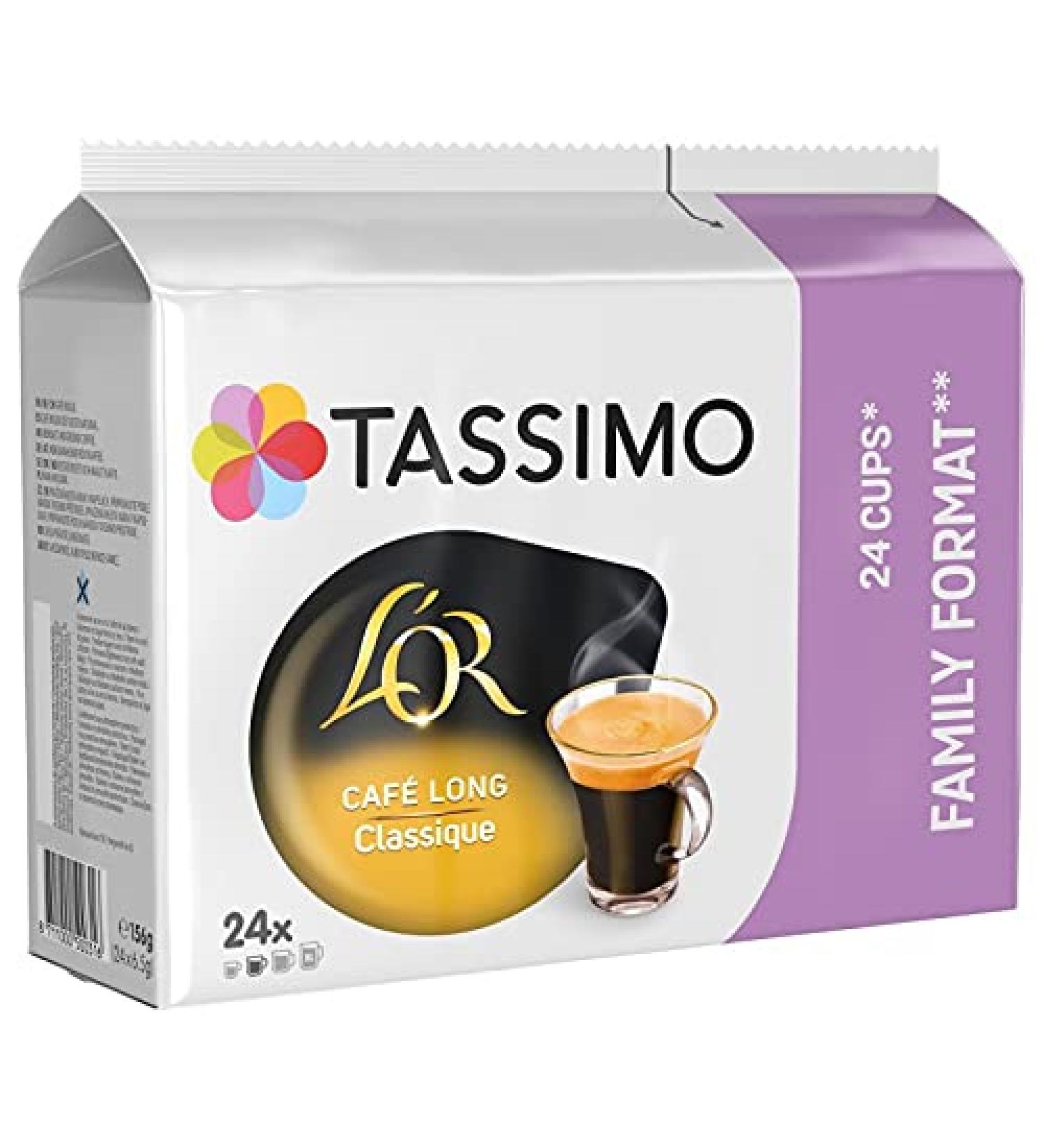 G n rique TASSIMO - L'Or Classic Long Coffee 156g - Pack of 3 - Sold as a Pack - Buy Online on GoSupps.com