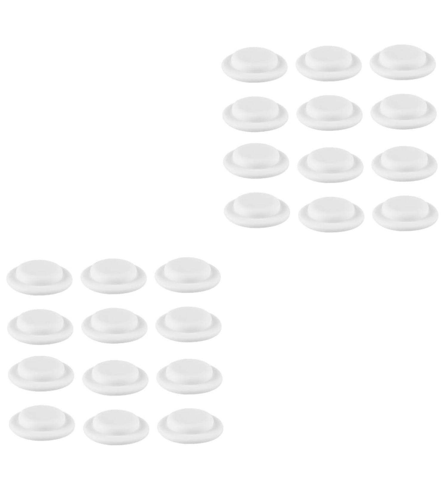 ifundom 2 Sets 12pcs Milk Storage Cup Seal Sealing Lids for Gasket Lids Sealing Inserts Washer Sealing Rings Wide Neck Bottle Disc Bottles White Food Grade Silicone Bottle Cap Formula Whitex2pcs 5x5cmx2pcs - Buy Online on GoSupps.com