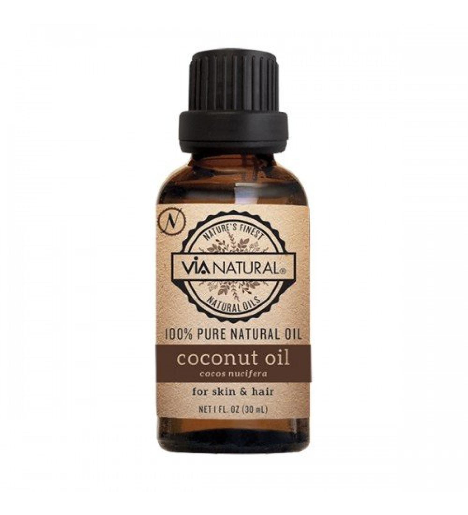 VIA Natural 100% Pure Natural Oil 1 oz - Coconut