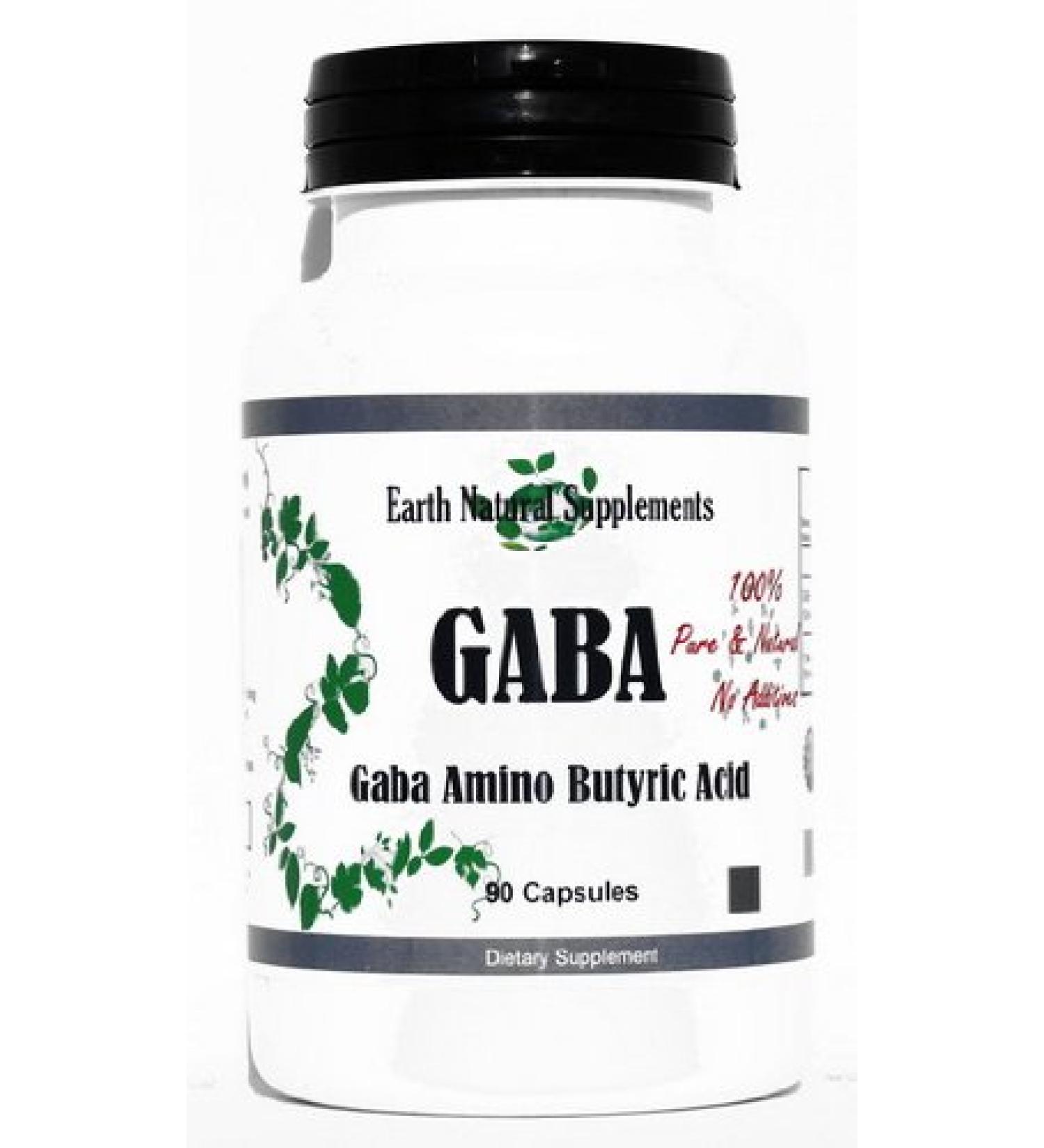 Gaba - 90 Capsules 600 Mg * Gama Aminobutyric Acid Amino Acid