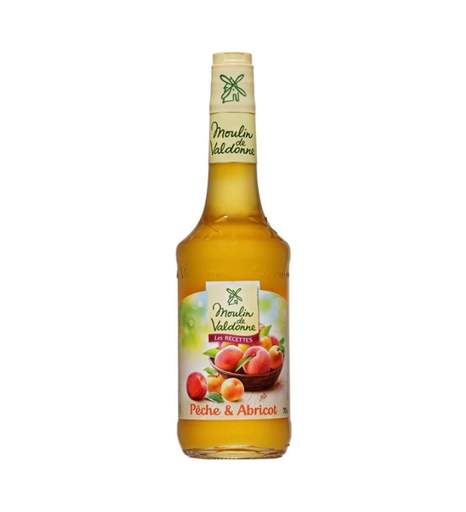 Moulin de Valdonne Sirop p che-abricot - La bouteille de 70cl