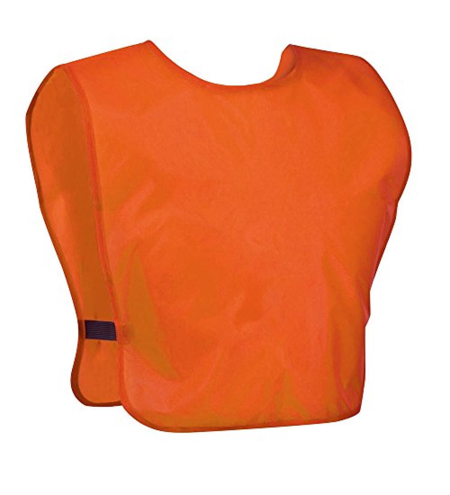 eBuyGB Childs Training Bib/Pinnie/Vest for Sports Day Training Team Colours (Assorted Colours) Orange Pack of 5