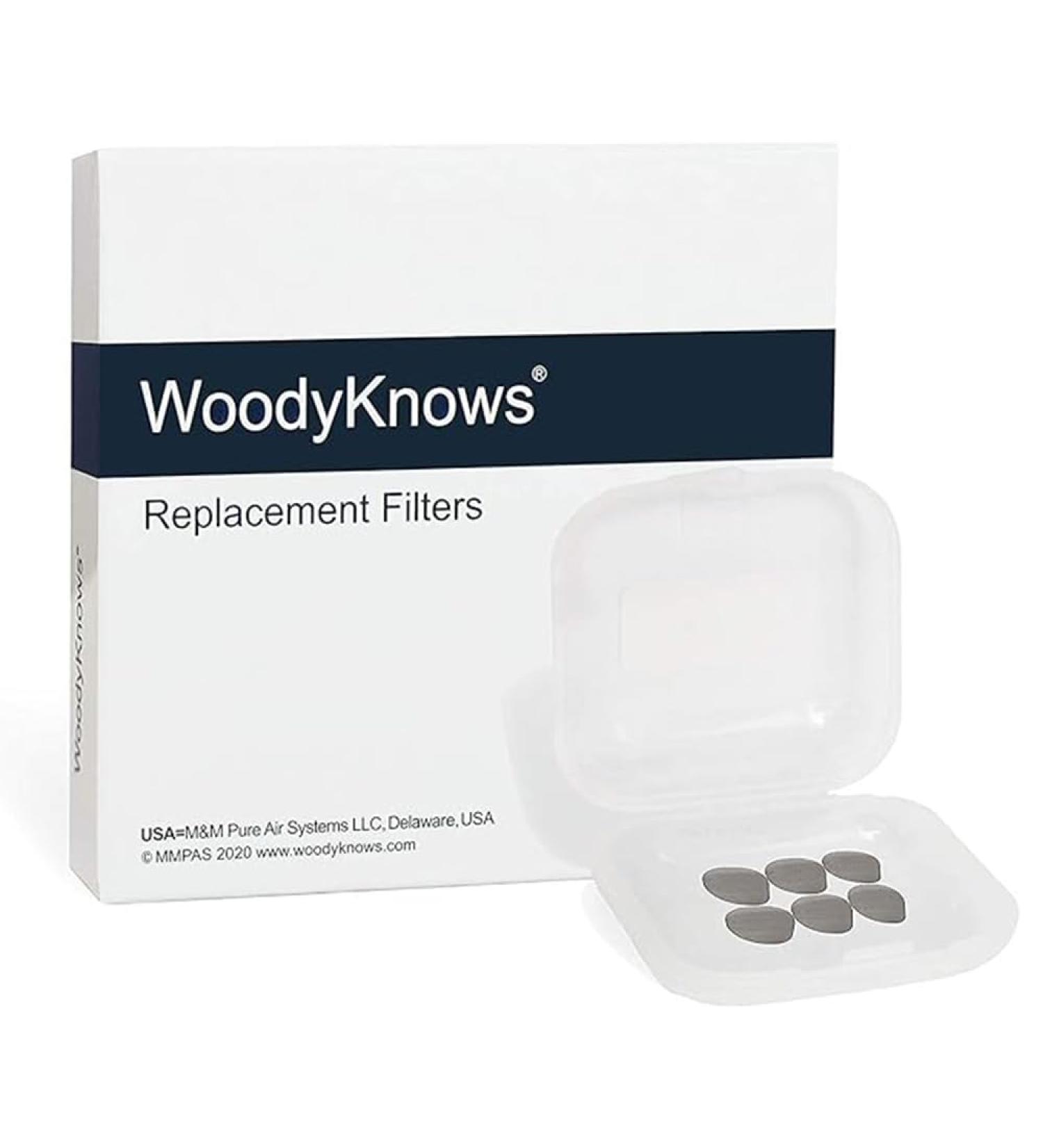 Buy Replacement Filters for WoodyKnows Allerscreen Nasal Filters | 24 Pairs Medium - Best Quality & International Shipping - Buy Online on GoSupps.com
