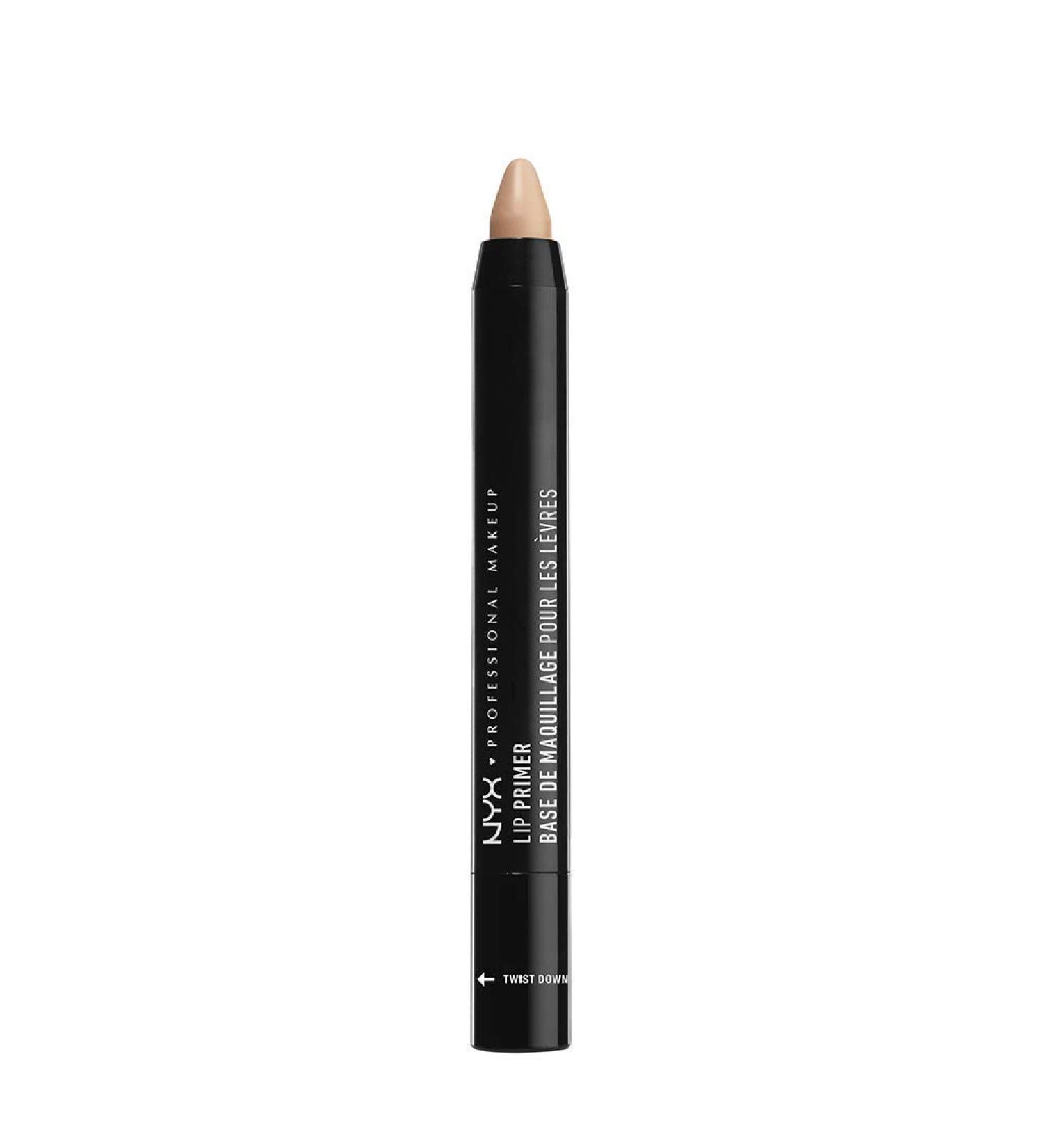 NYX Lip Primer - Deep Nude 0.10 oz | Professional Makeup Base for Long-lasting Lipstick | Pack of 1 - Buy Online on GoSupps.com