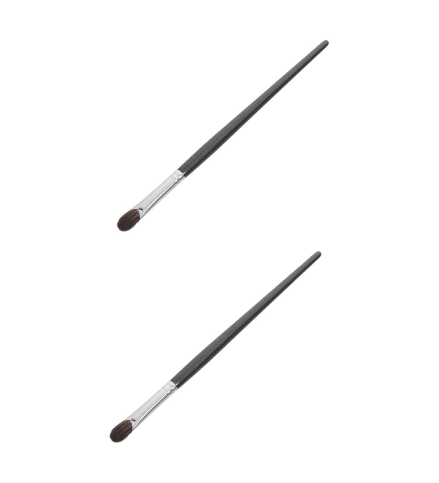 Beavorty 2pcs Animal Hair Makeup Brush Makeup Tool Supple Makeup Brush Women Makeup Brush Makeup Supplies 17.70X0.70X0.70CMx2pcs Blackx2pcs - Buy Online on GoSupps.com