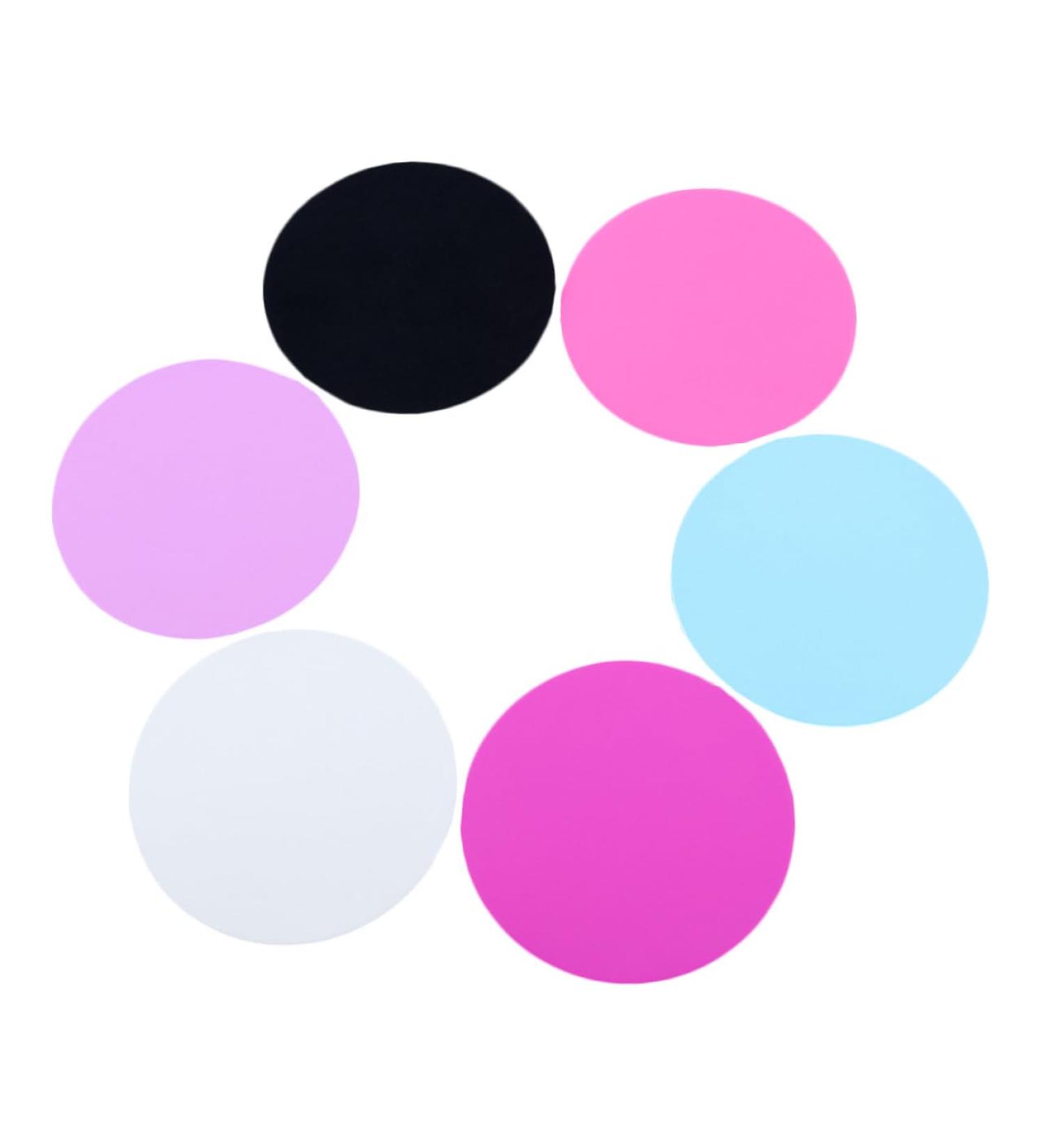 Hemobllo Palettes de Nail Art en Silicone 6 Pi ces Palette de M lange de Vernis Ongles Solide pour Proth sistes Ongulaires et D butants Usage Salon Manucure Couleur Al atoire - Buy Online on GoSupps.com