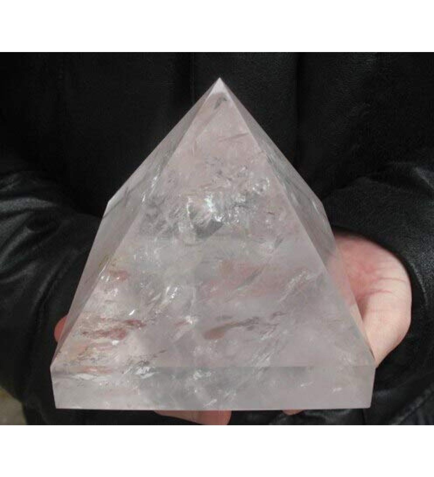 +++ 1395g Nature Transparent Quartz Crystal Gemstone Pyramid Point JZIGTDEM - Buy Online on GoSupps.com