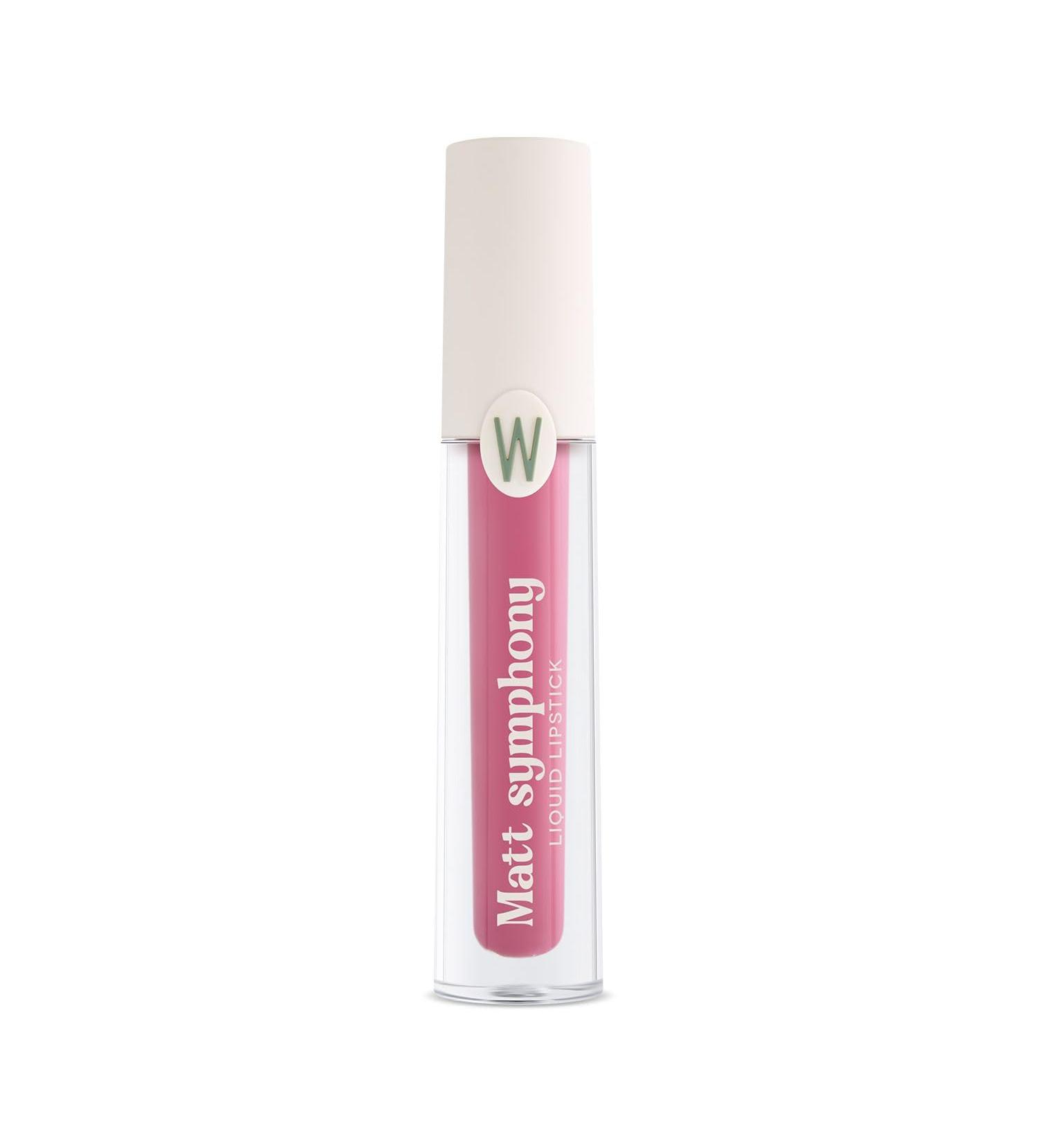  WYCON cosmetics WYCON Cosmetics MATT SYMPHONY Vegan-friendly liquid lipstick with a matte finish shade 05 - Buy Online on GoSupps.com