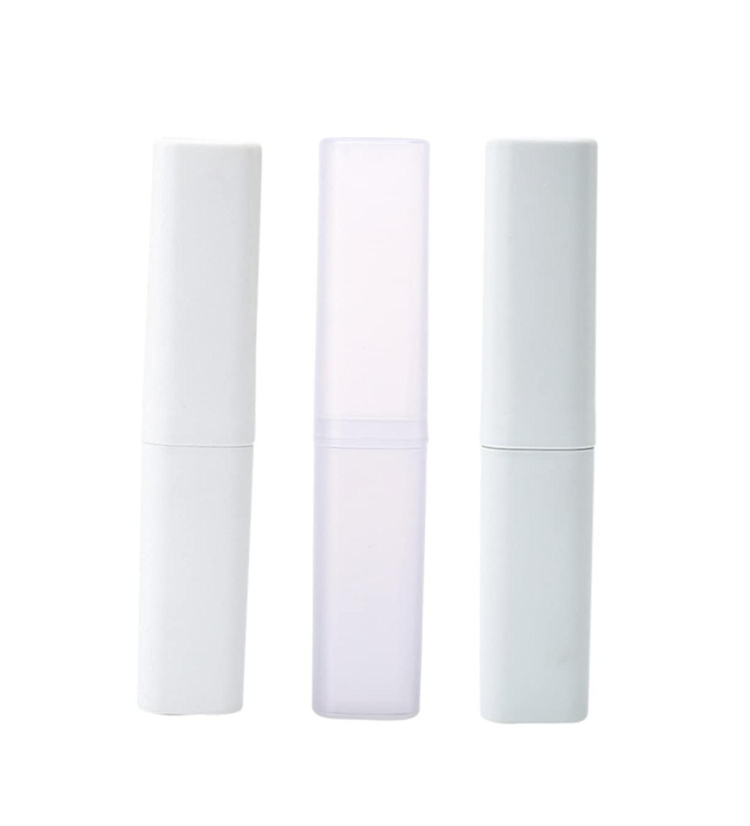 HAPINARY 3-Piece Toothbrush Case | Travel-Friendly Toothbrush Container for International Shipping - Buy Online on GoSupps.com