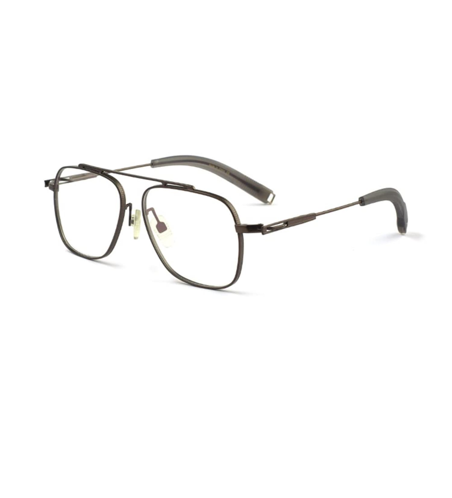 Riccie Varifocal Glasses - Pure Titanium Retro Aviation Eyewear for Drivers & Office - Multi-Focus Anti-Blasting +3.0 Strength - Buy Online on GoSupps.com