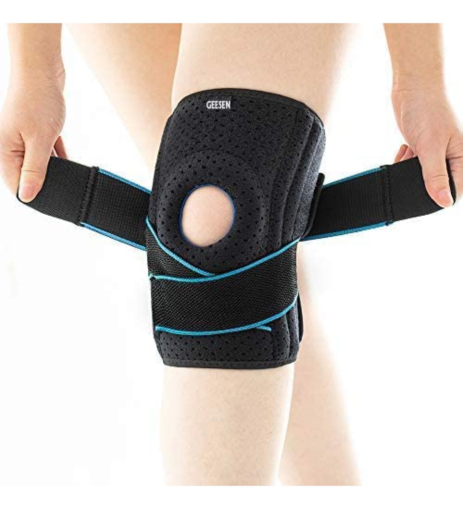 Adjustable Knee Pad with Side Stabilizer for Meniscus Tear & ACL/MCL Injury Recovery - Support for Men & Women - Buy Online on GoSupps.com