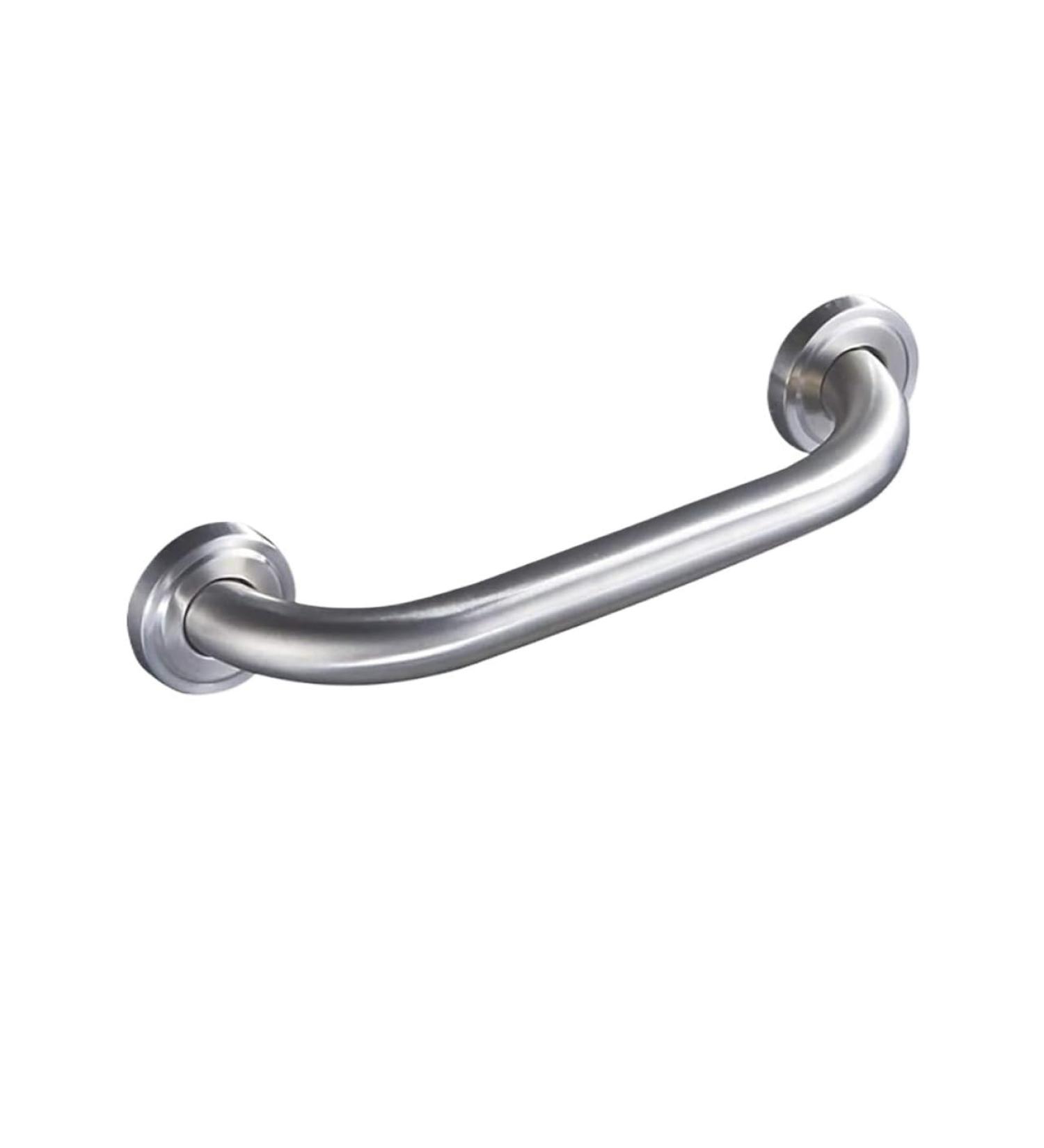 Grab Rails Bathroom Grab Rails Grab Bars Bath Grab Bar Stainless Steel Non-Slip Rails The Elderly Disabled Support Handle Toilet Handrail Home Care(Metallic 35cm) 35cm Metallic