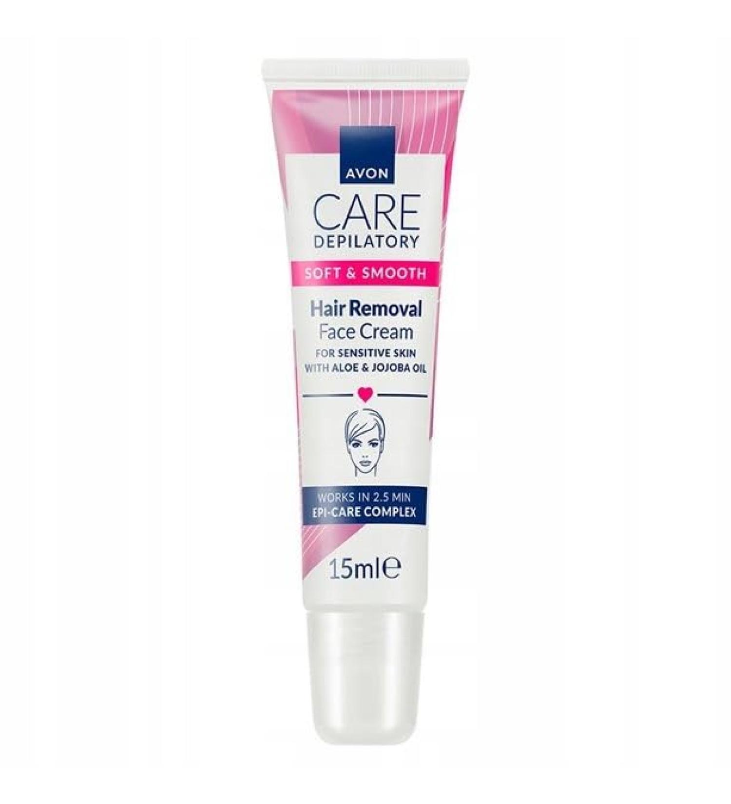 Avon Avon Care Soft & Smooth Facial Hair Removal Cream 2.5 min 15ml