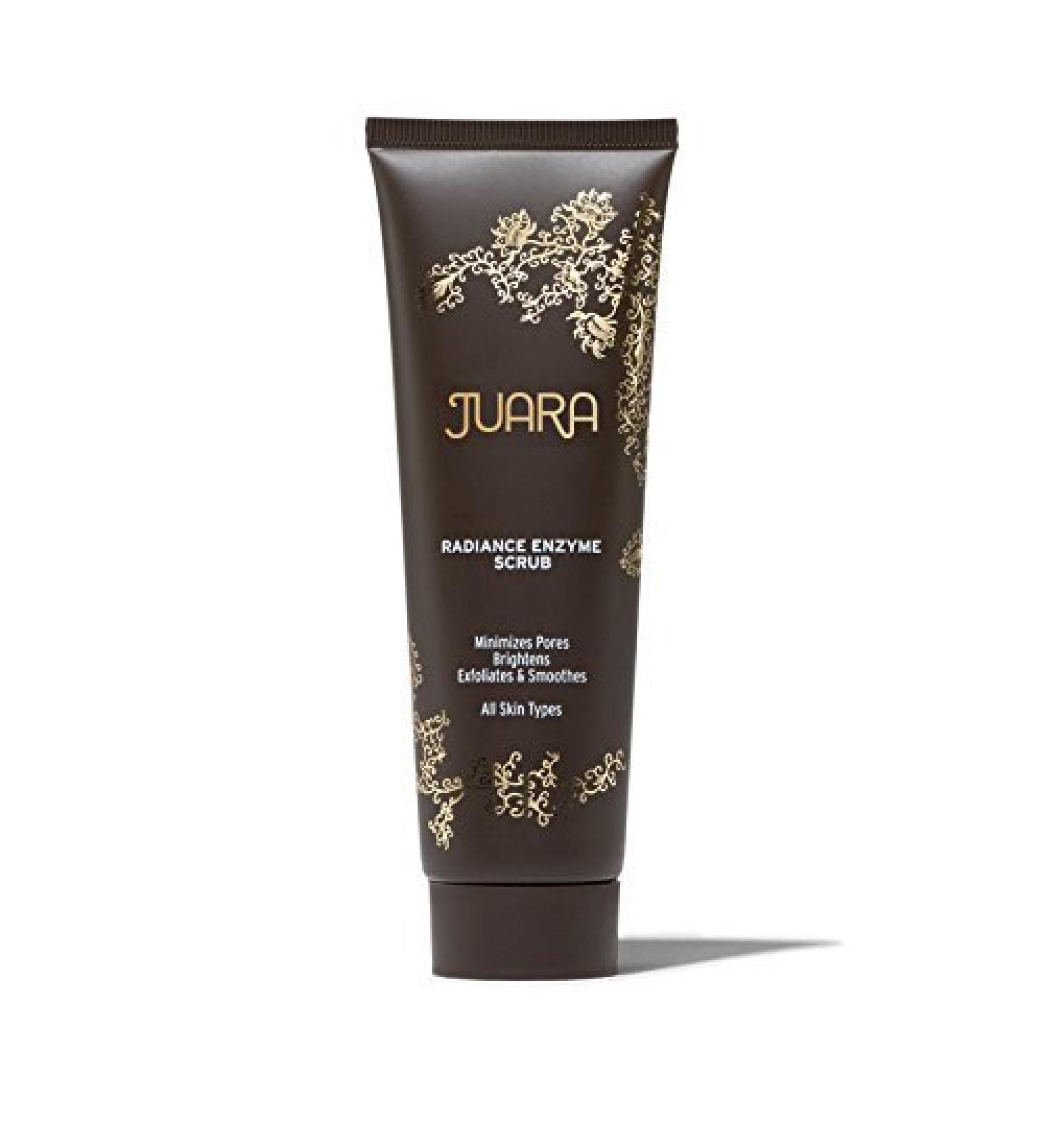 JUARA Radiance Enzyme Scrub - Brightening 3-in-1 Facial Cleanser - Gentle Exfoliant & Pore Clarifier - Cruelty-Free & Paraben Free - 2.5 oz - Buy Online on GoSupps.com