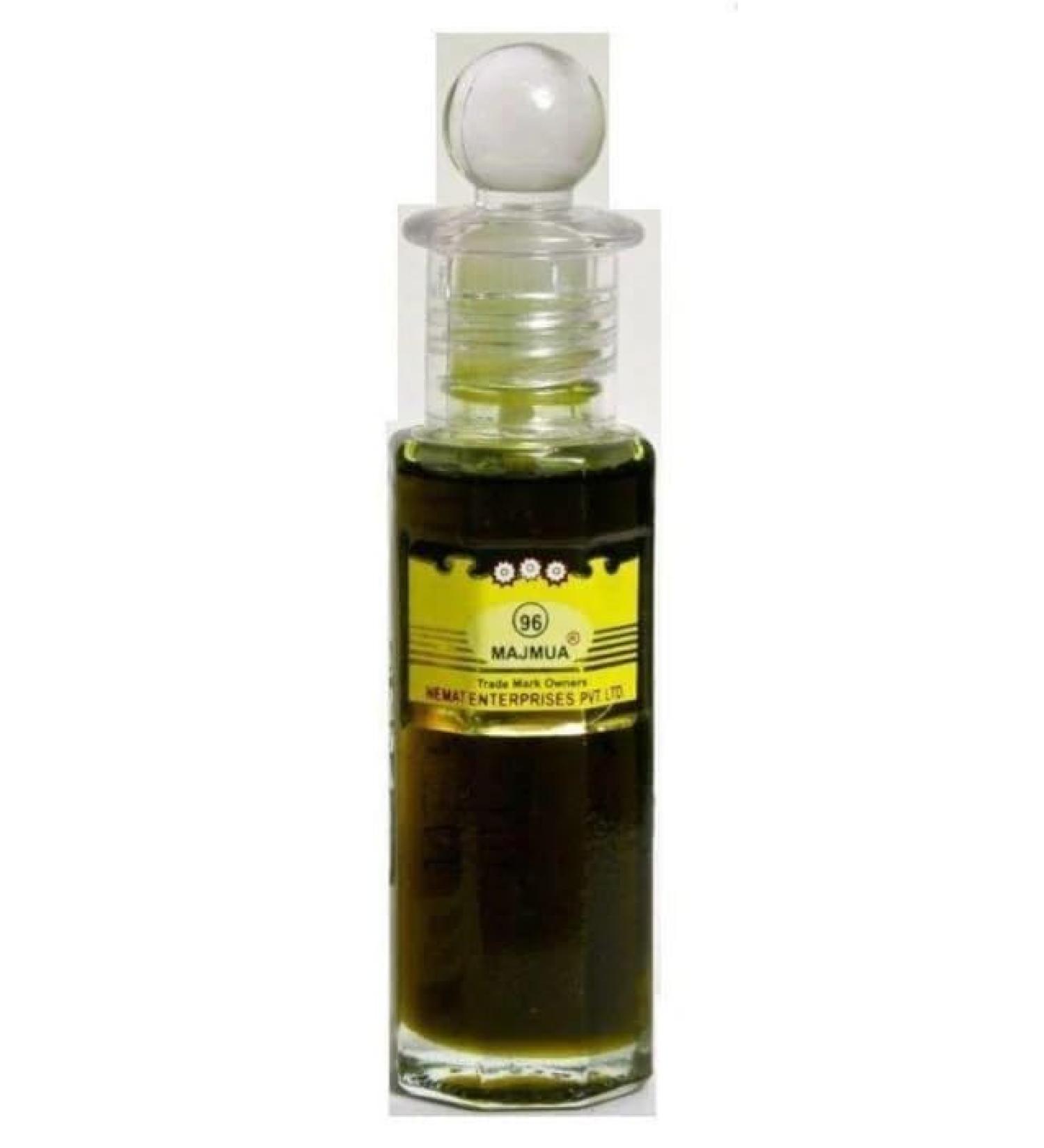 (Pack of 1) Oil Attar Fragrance Majma 96 Attar woody musk Organic Traditional Long Lasting unisex Concentrated Perfume Deep & soothing Cedar Musky Earthy Scent 25 ML