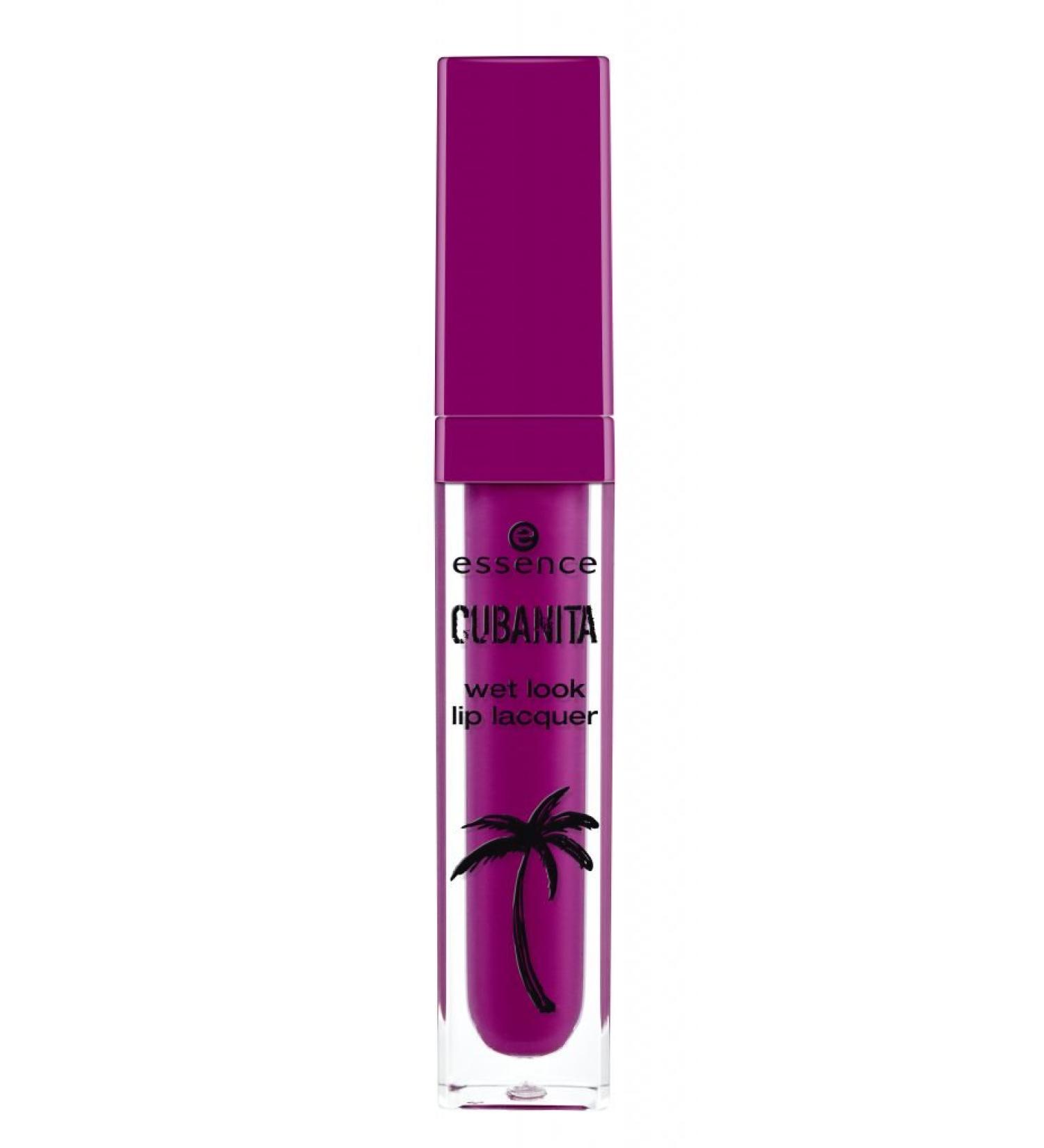 essence - lip gloss - cubanita wet look lip lacquer - hola guapa!